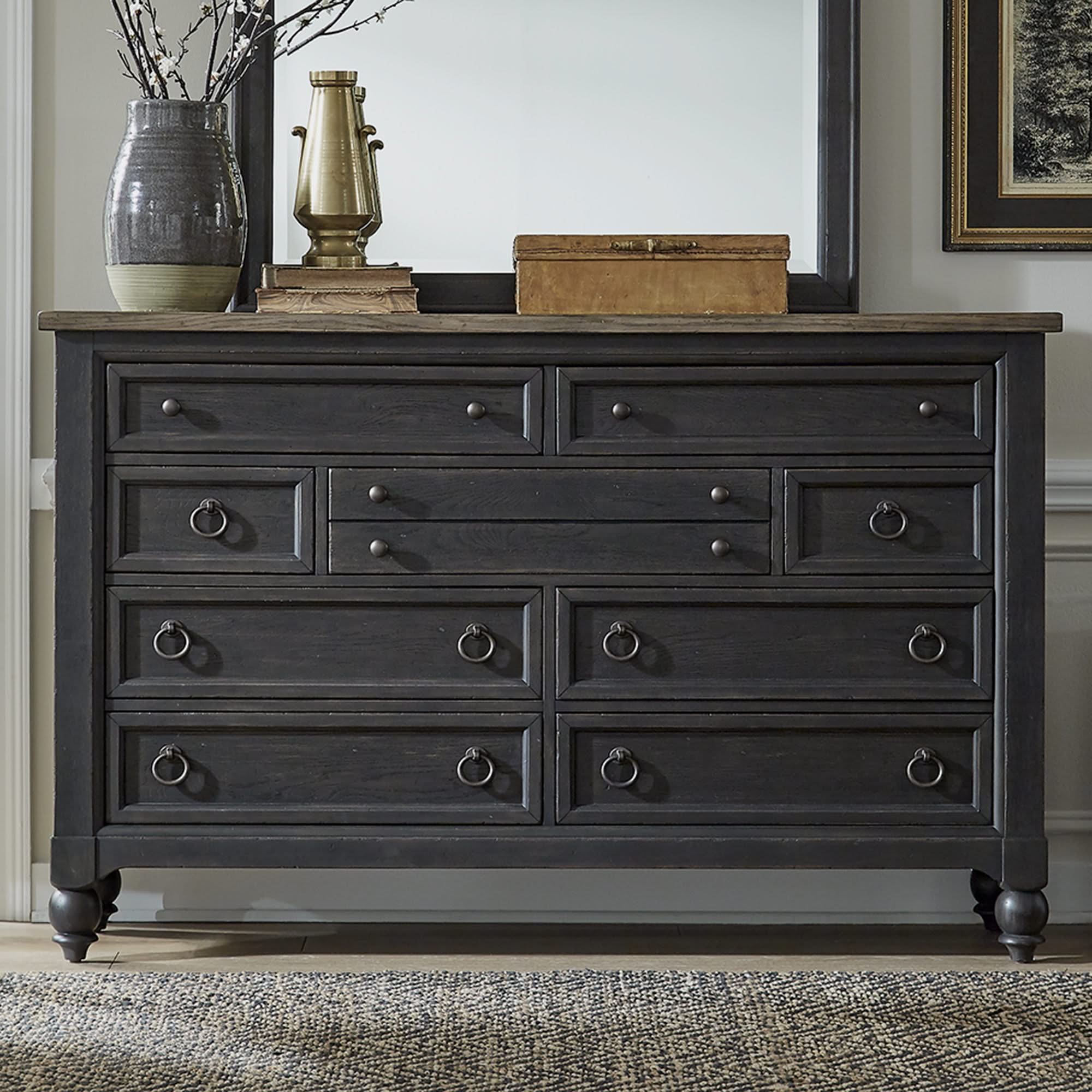 Americana Farmhouse - 9 Drawer Dresser - Image 2