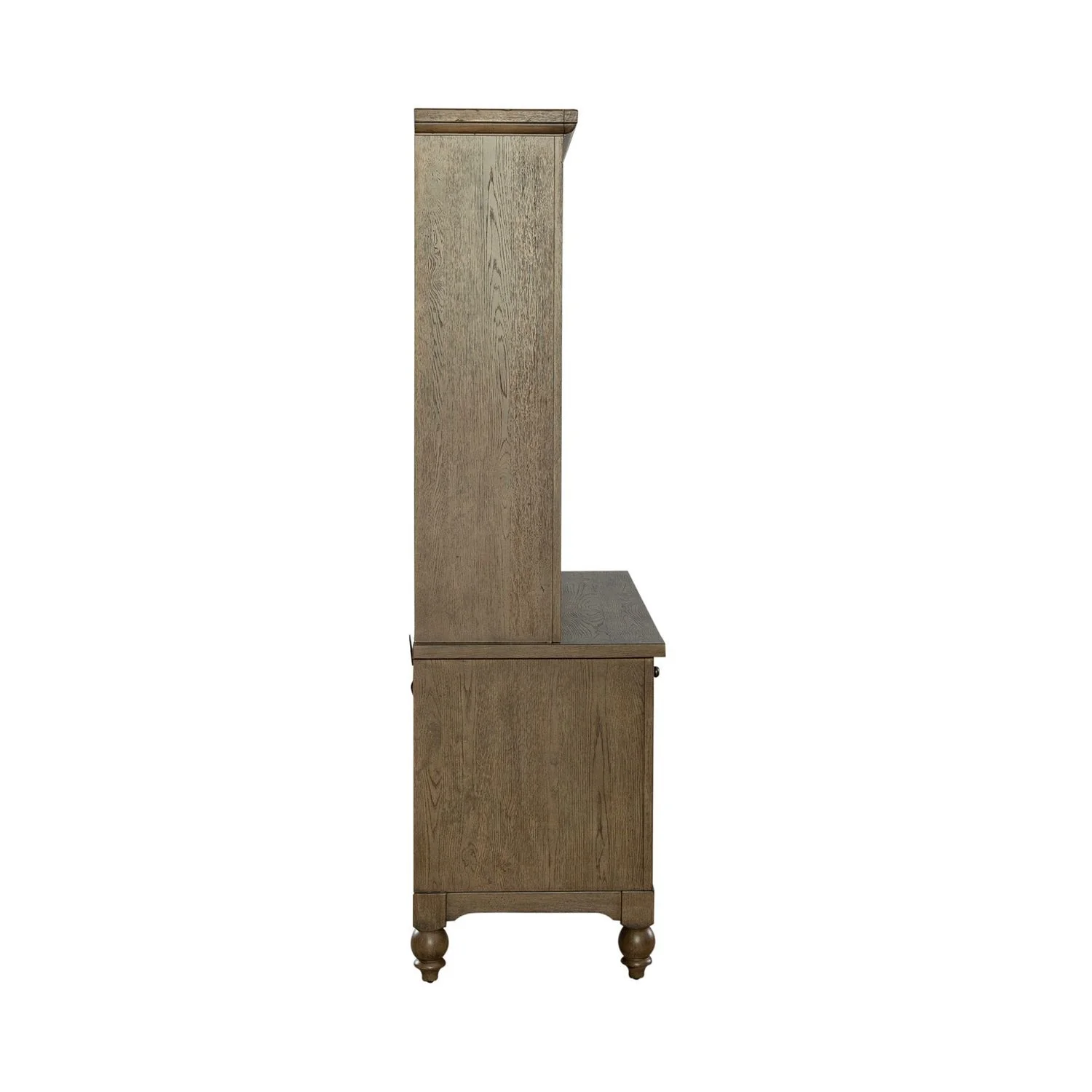 Americana Farmhouse - Credenza Hutch - Dusty Taupe - Image 4