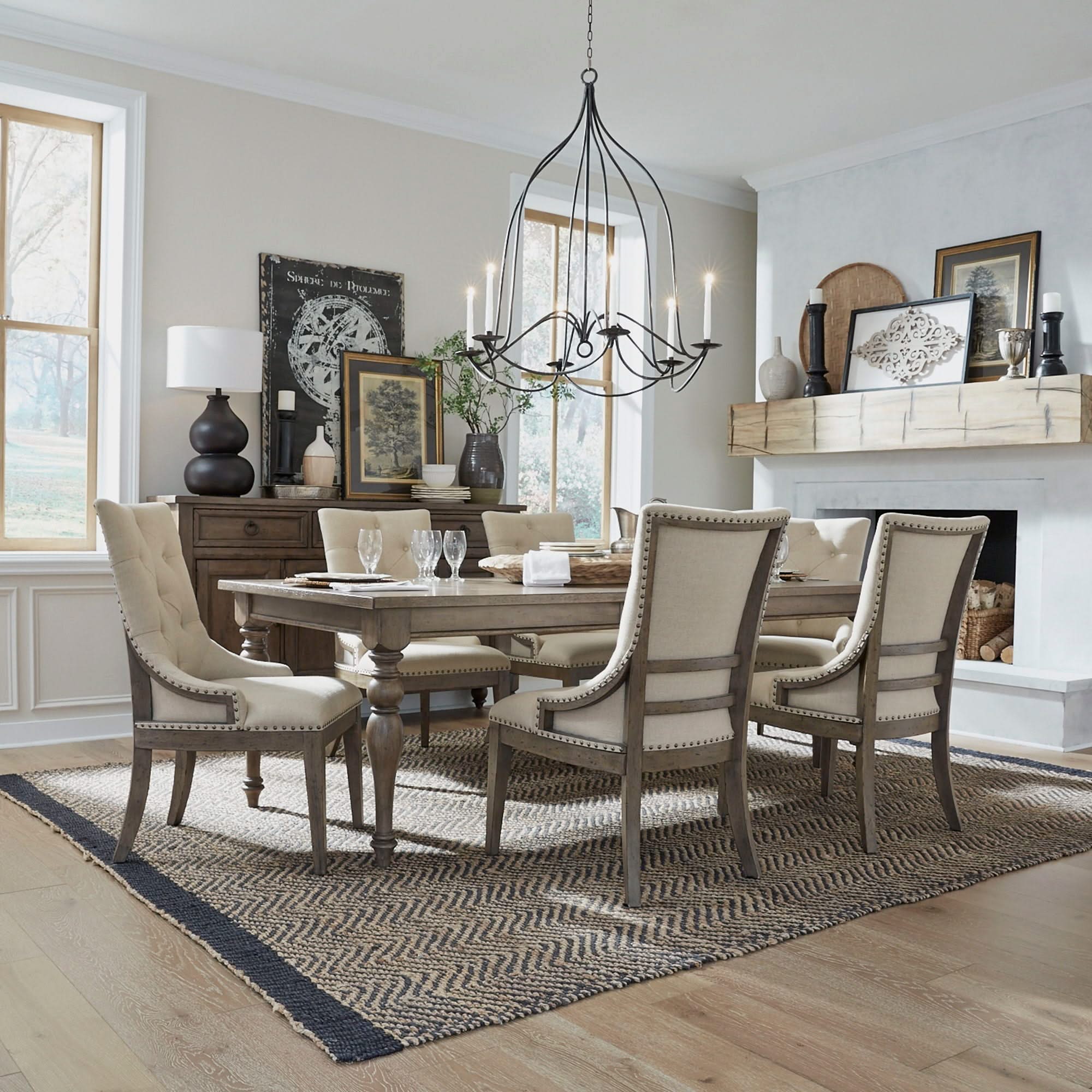 Americana Farmhouse - Leg Table Set - Image 3