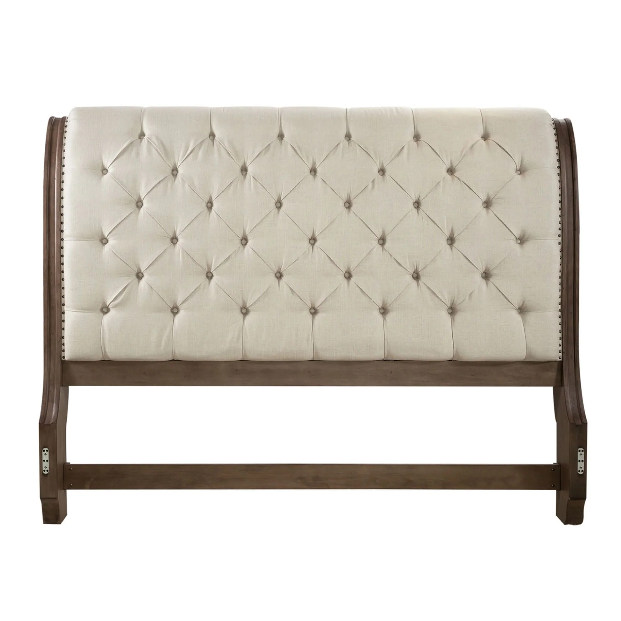 Americana Farmhouse - Upholstered Sleigh Headboard - Image 3