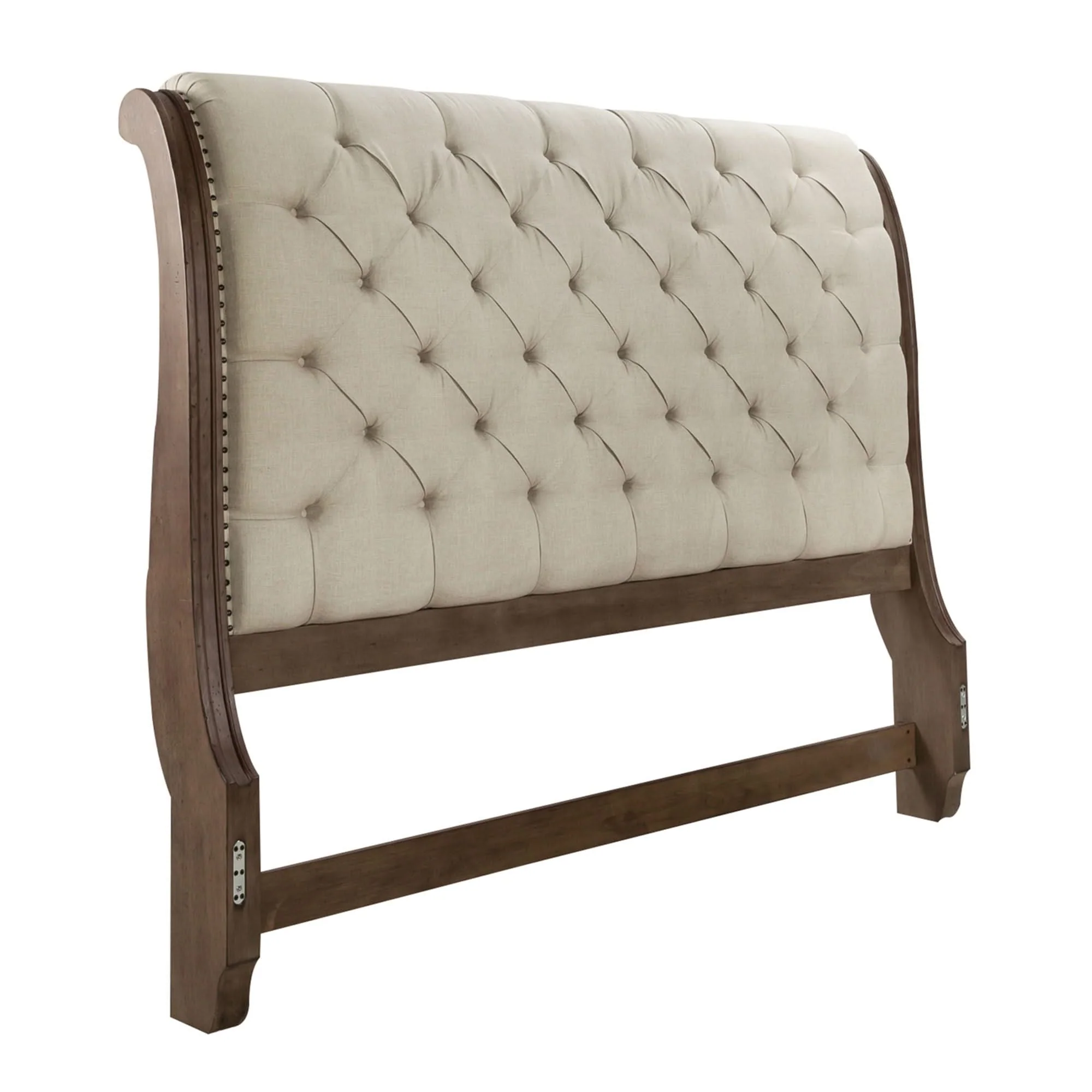 Americana Farmhouse - Upholstered Sleigh Headboard - Image 4