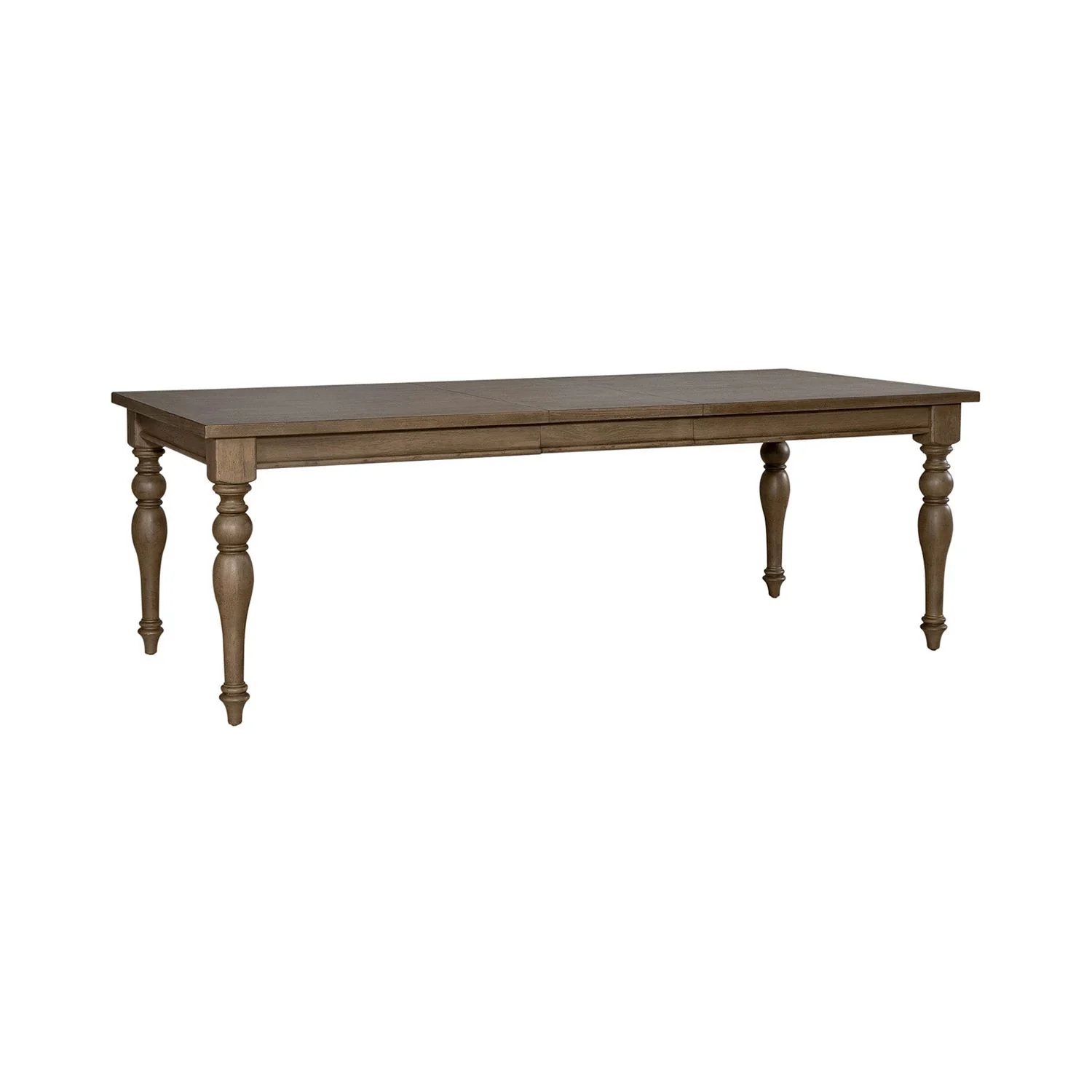 Americana Farmhouse - Wood Rectangular Leg Table - Dusty Taupe - Image 2