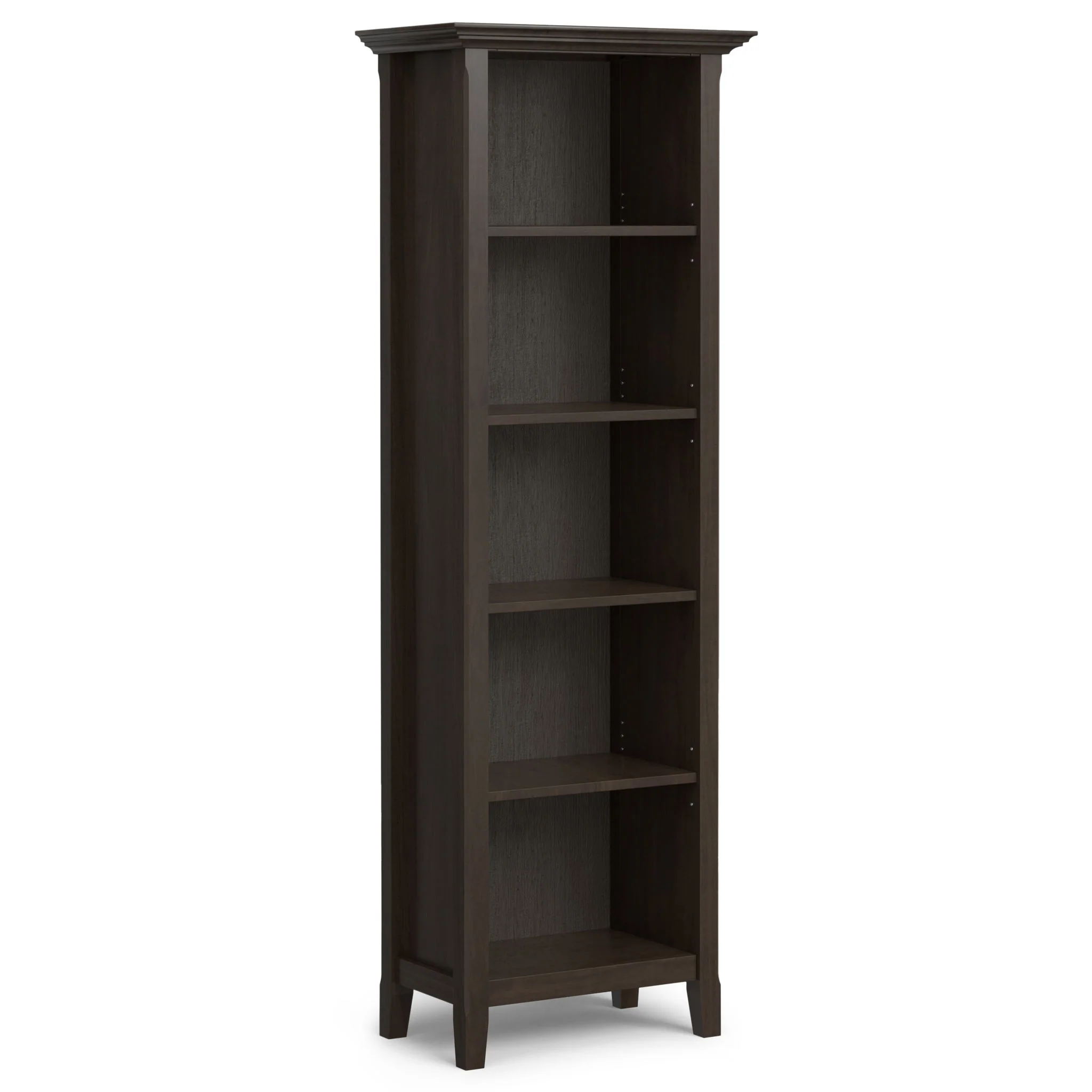 Amherst - 5 Shelf Bookcase, Handcrafted - Image 8