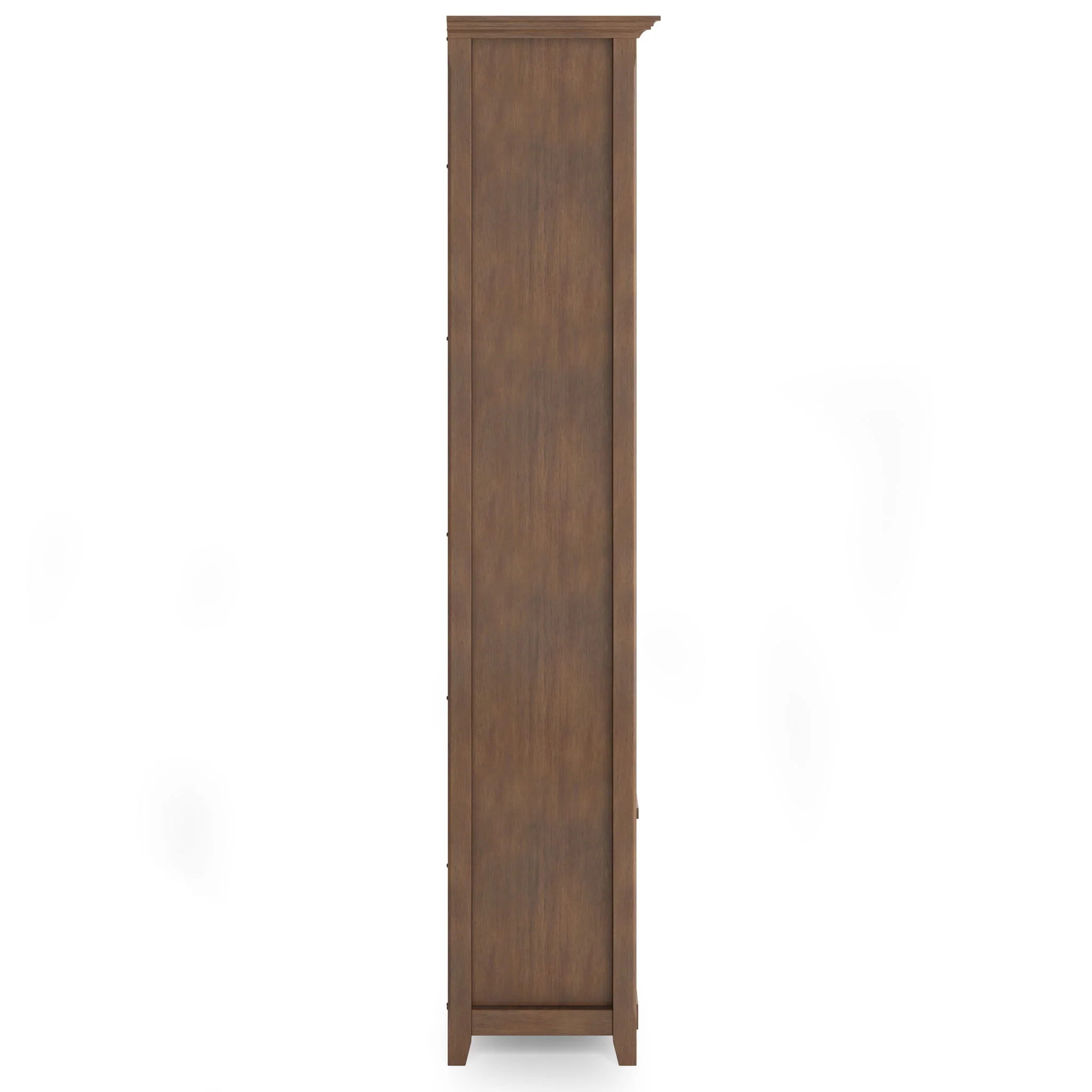 Amherst - 5 Shelf Bookcase - Rustic Natural Aged Brown - Image 4
