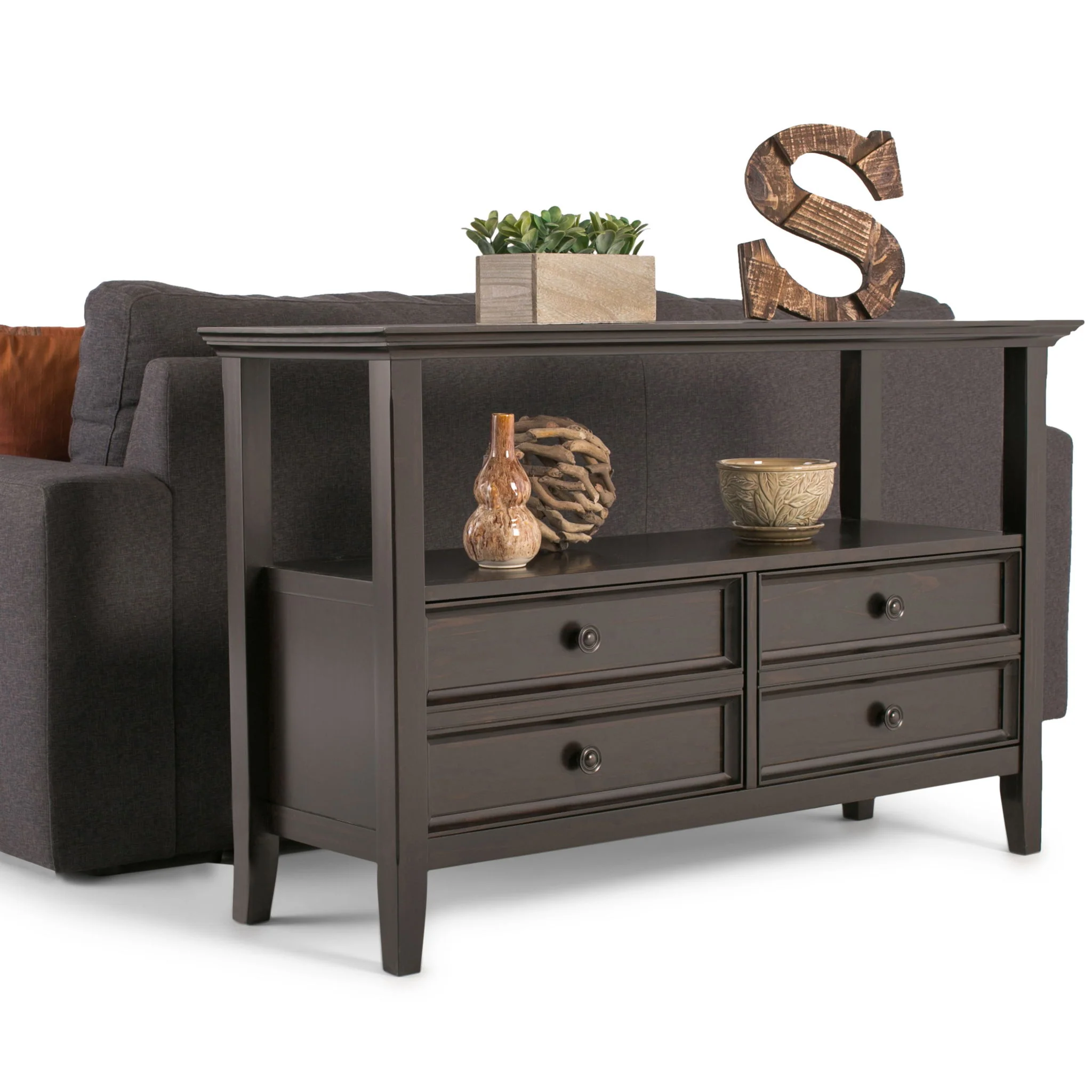 Amherst - Console Sofa Table, Handcrafted - Image 5