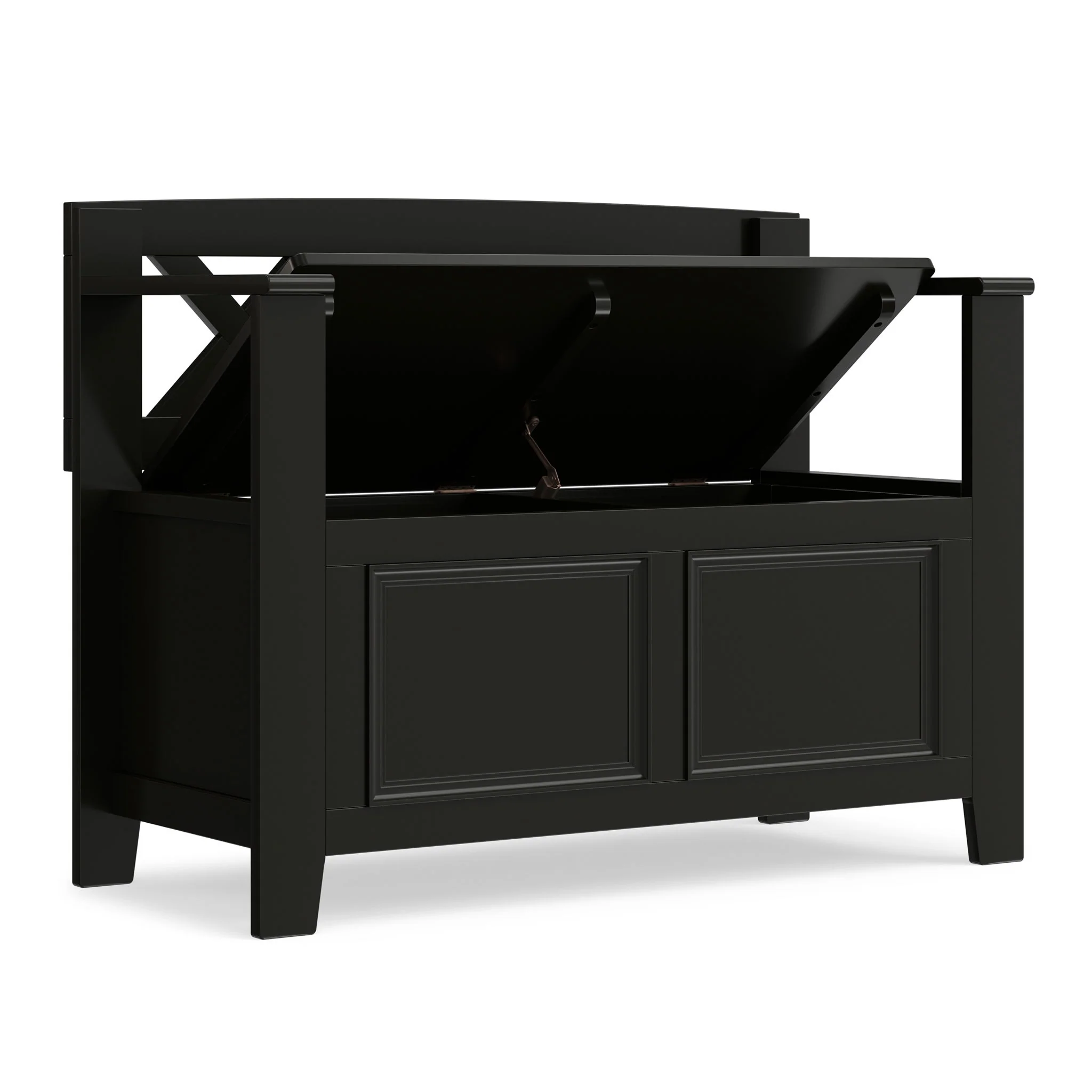 Amherst - Small Transitional Entryway Storage Bench - Image 10