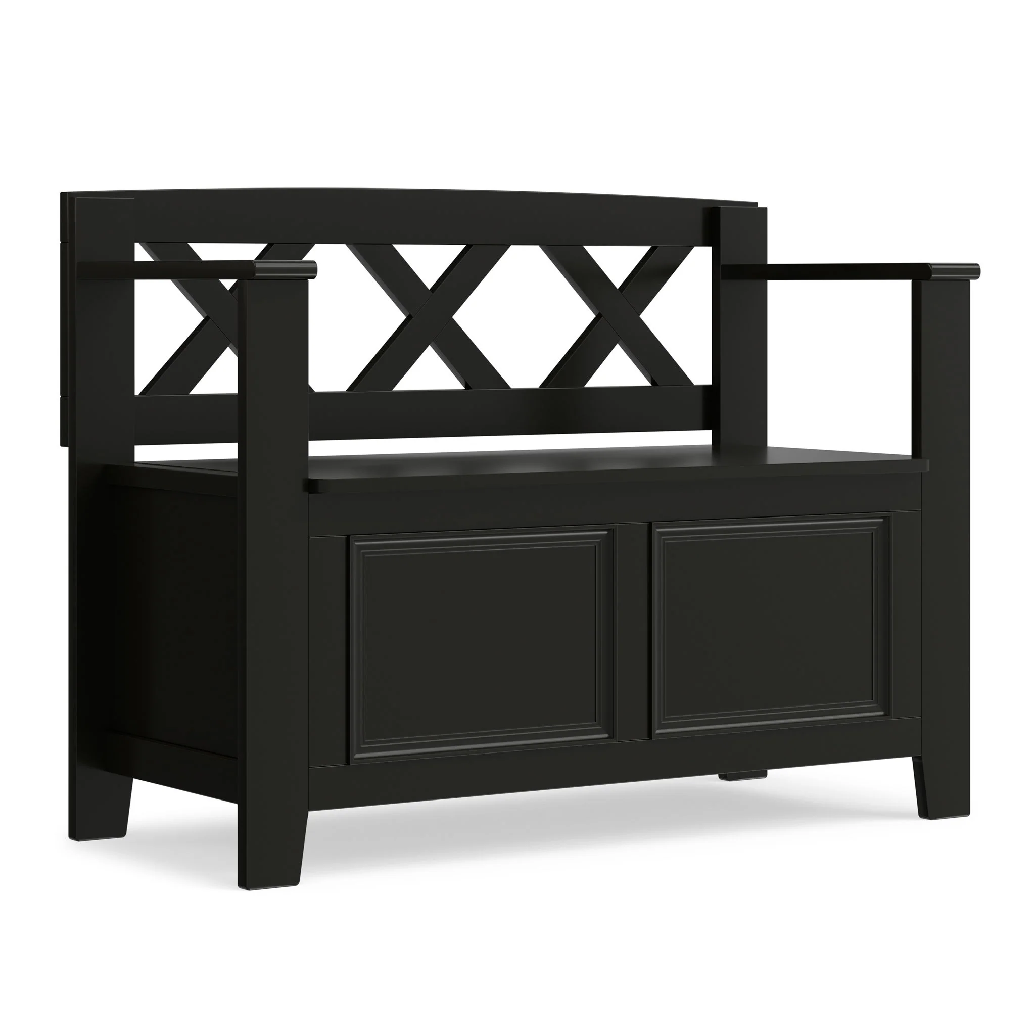 Amherst - Small Transitional Entryway Storage Bench - Image 3