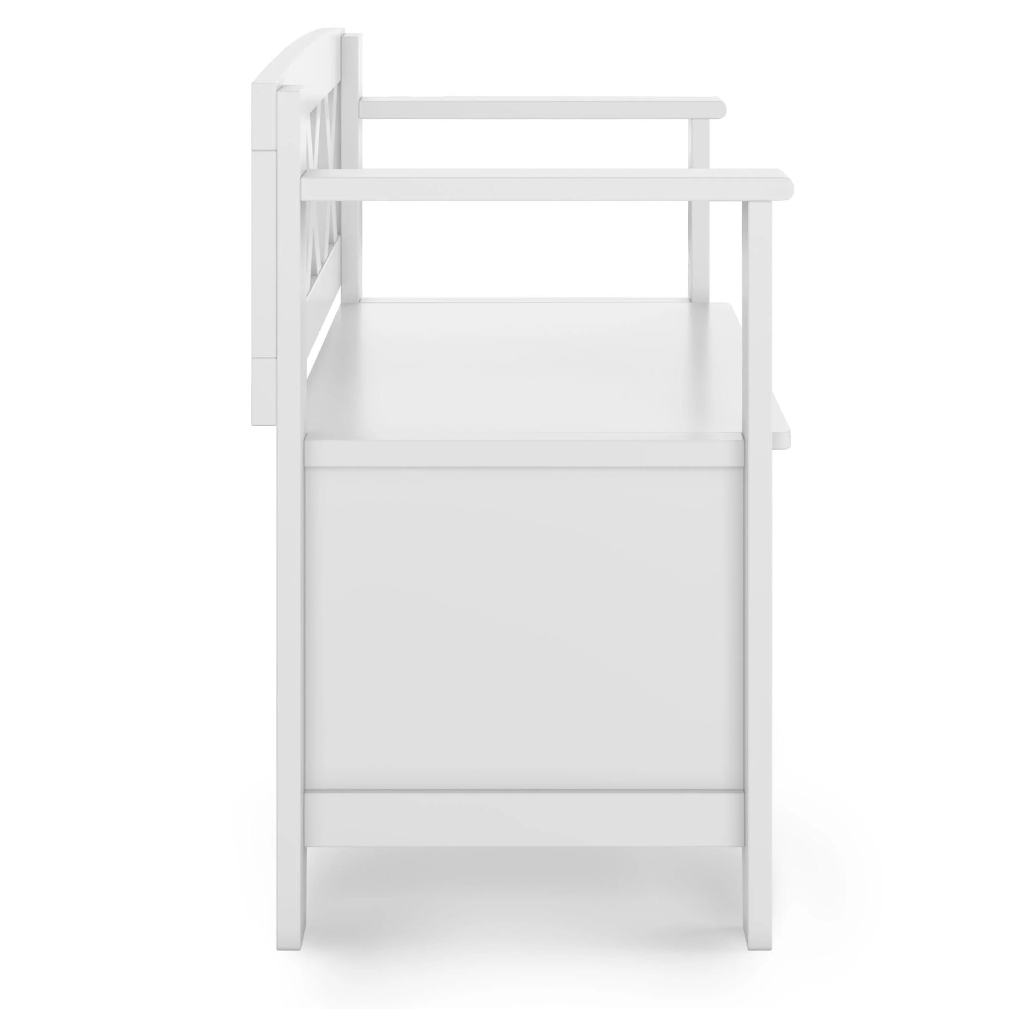 Amherst - Small Transitional Entryway Storage Bench - Image 9