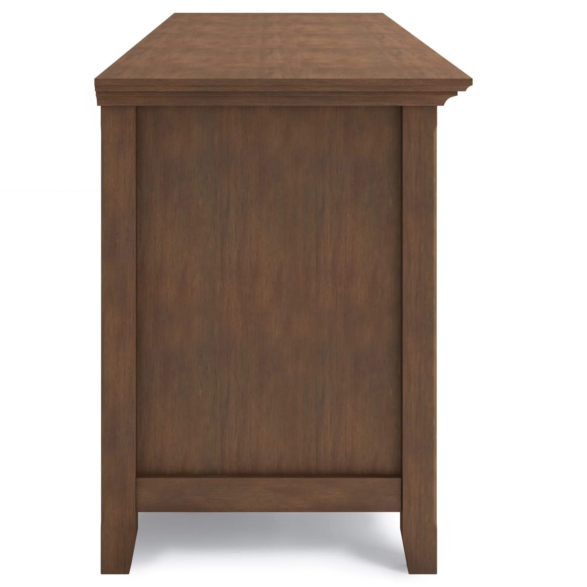 Amherst - Wide TV Media Stand - Rustic Natural Aged Brown - Image 3
