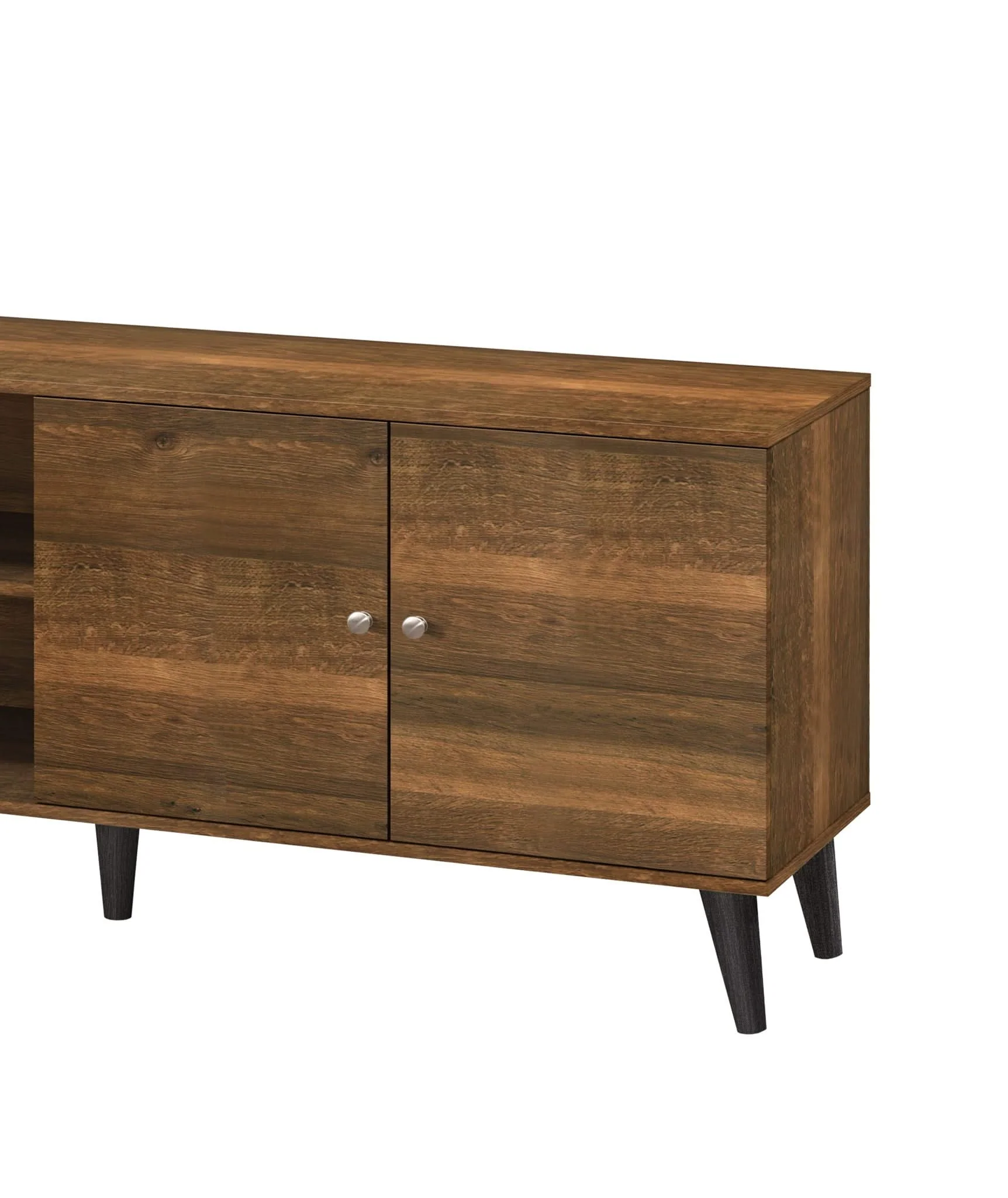 Amidon - TV Stand, With 2 Storage Shelves And 1 Cabinet - Image 13