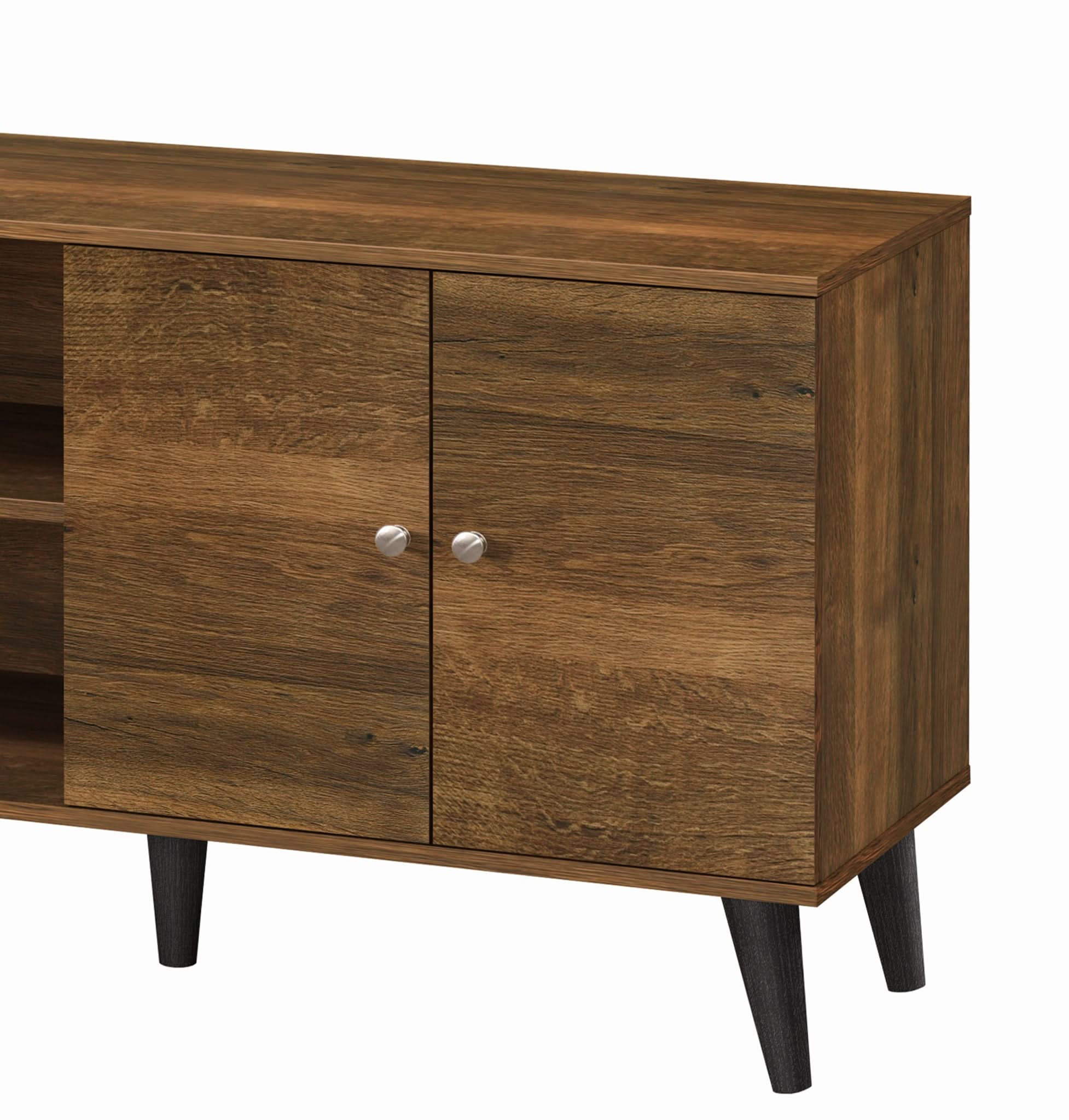 Amidon - TV Stand, With 2 Storage Shelves And 1 Cabinet - Image 16
