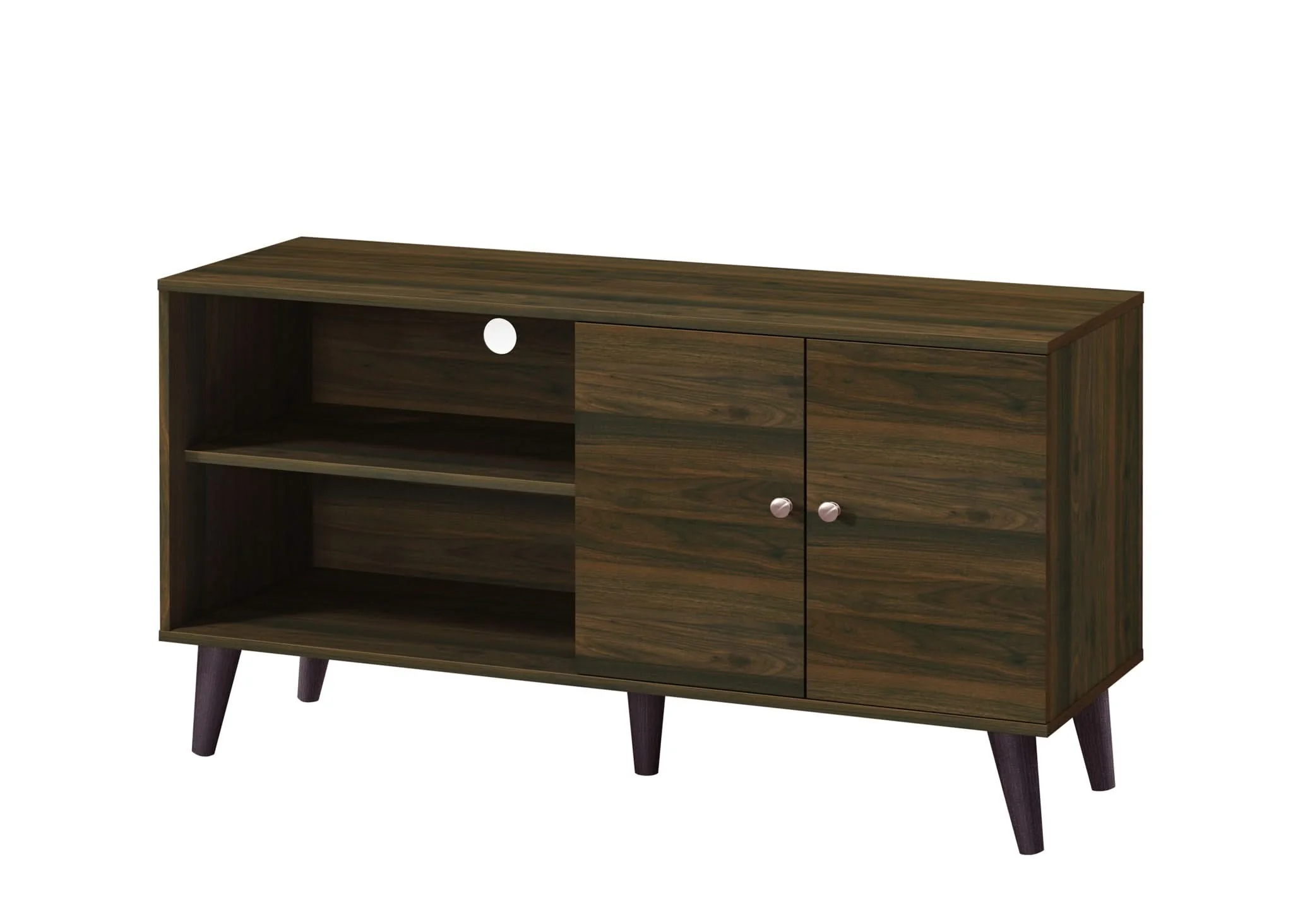 Amidon - TV Stand, With 2 Storage Shelves And 1 Cabinet - Image 20