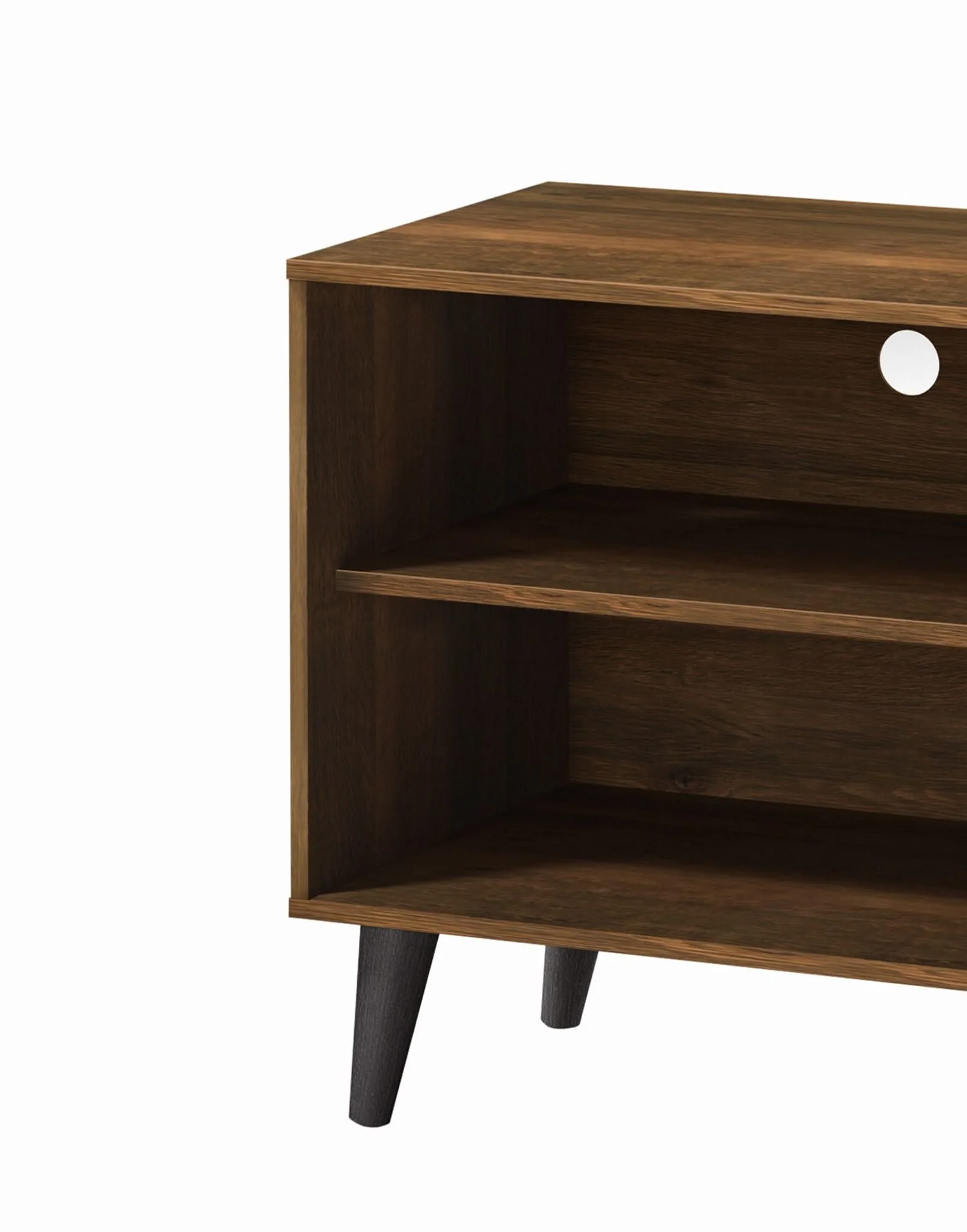 Amidon - TV Stand, With 2 Storage Shelves And 1 Cabinet - Image 21