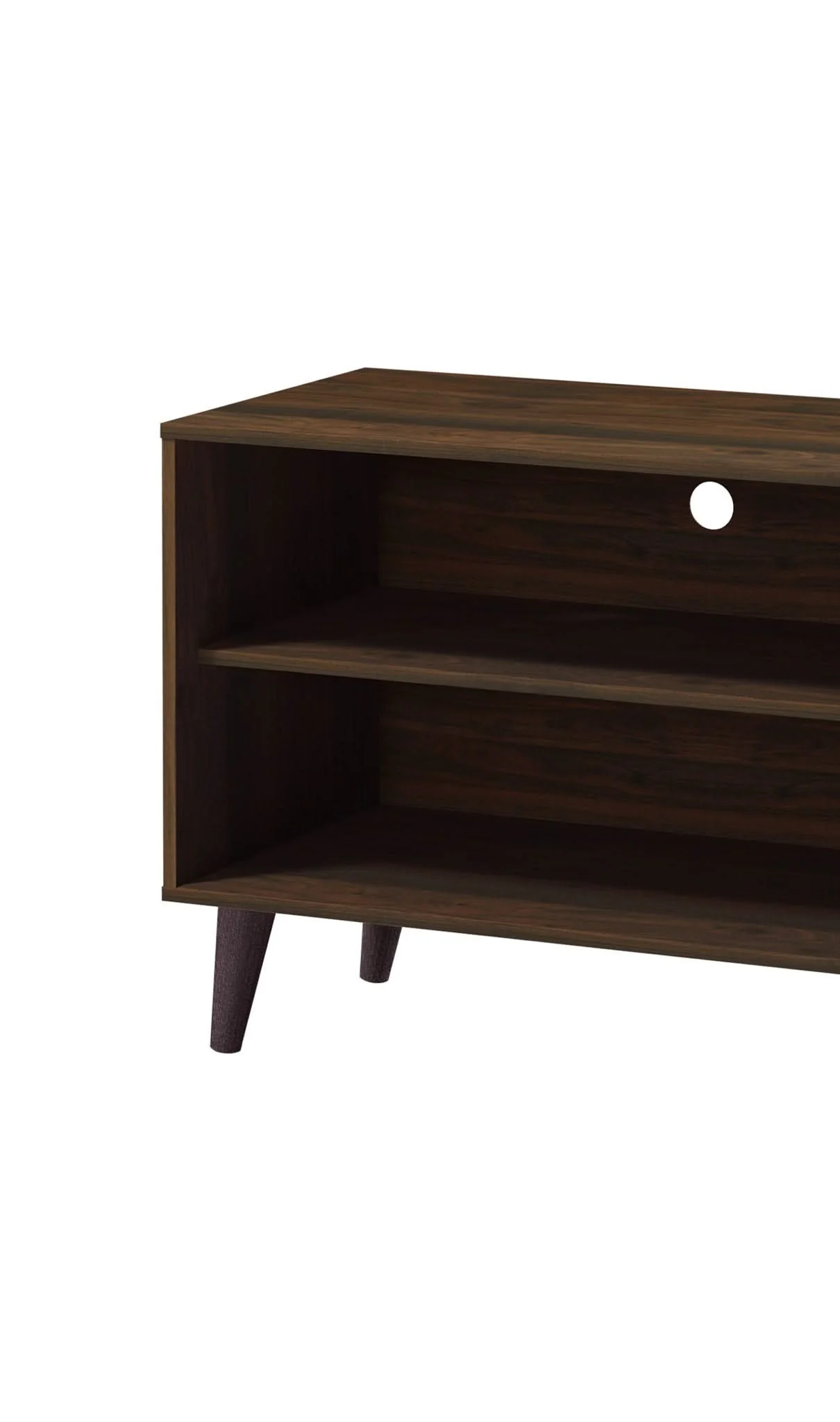 Amidon - TV Stand, With 2 Storage Shelves And 1 Cabinet - Image 25