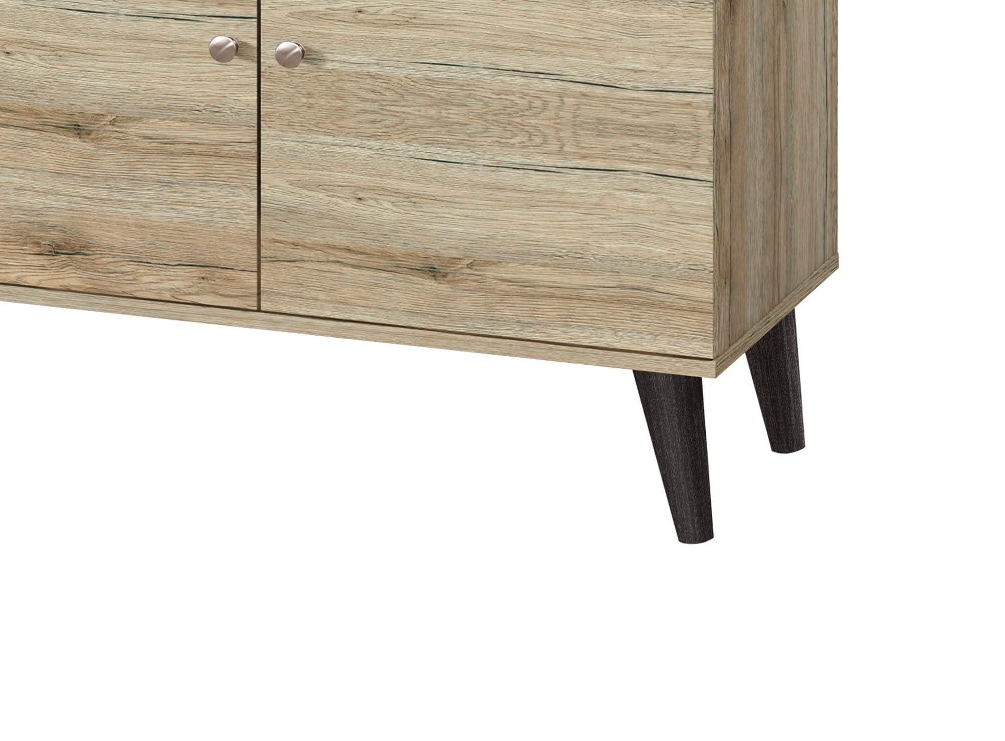 Amidon - TV Stand, With 2 Storage Shelves And 1 Cabinet - Image 26