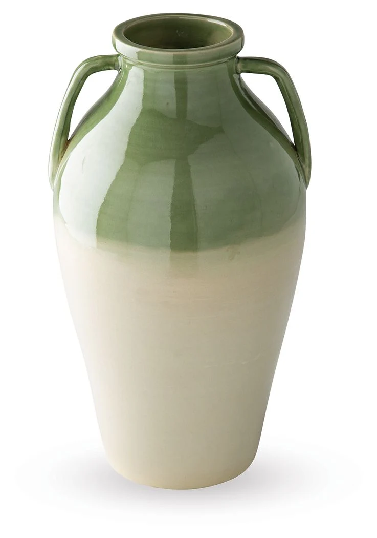 Andorbury - Vase - Green / Beige - Image 2