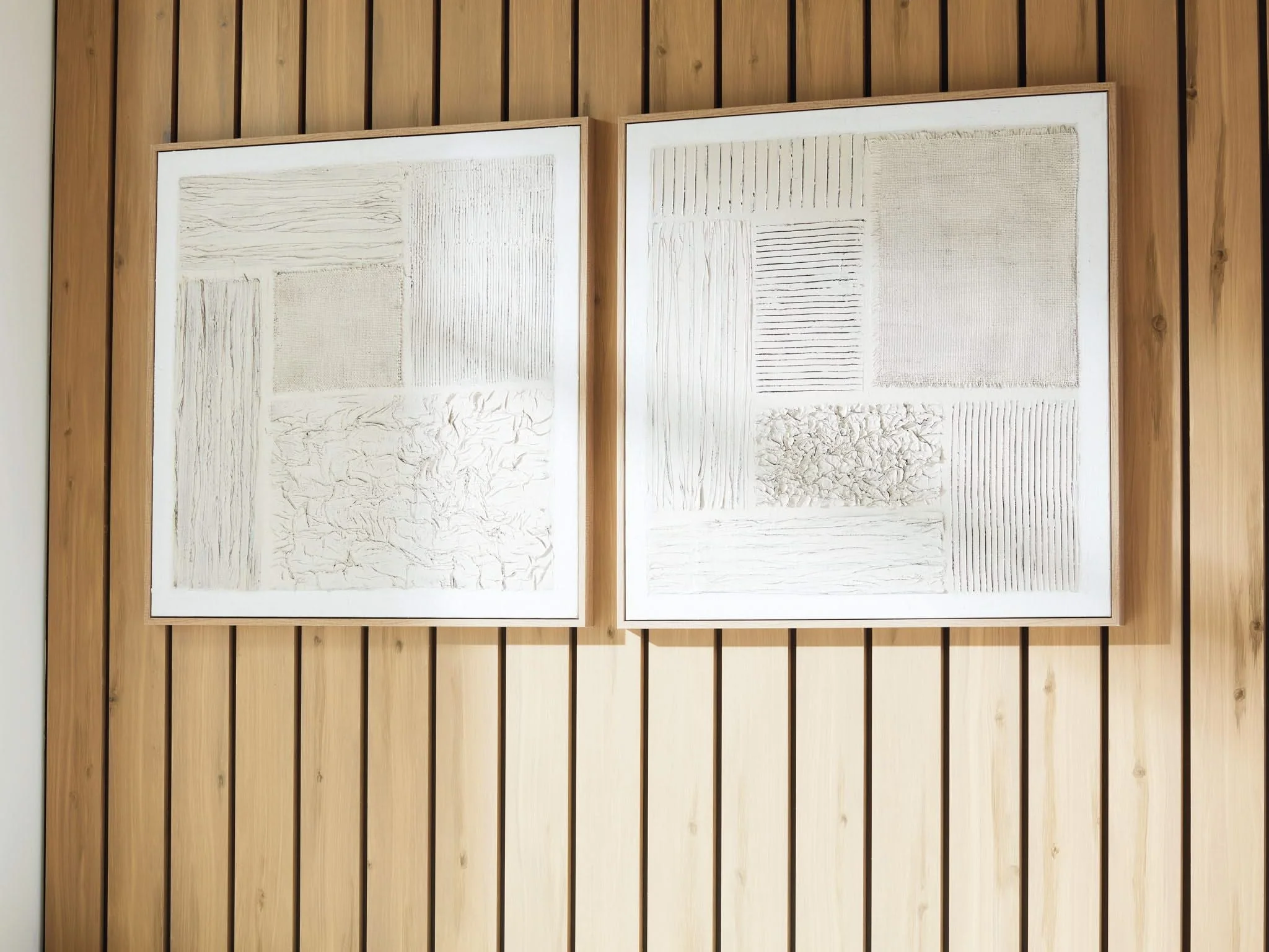 Andorfield - Wall Art Set (Set of 2) - Beige / Black / White - Image 3