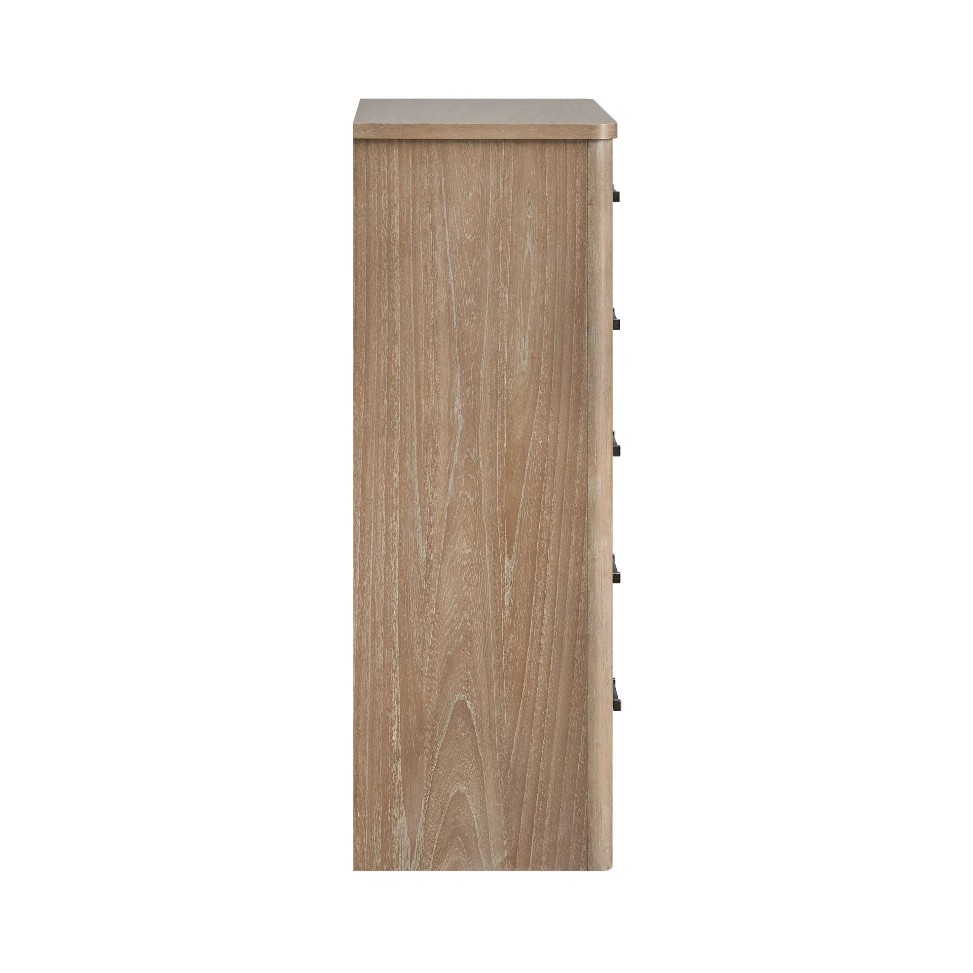 Anika - 5 Drawer Chest - Natural / Brown - Image 4