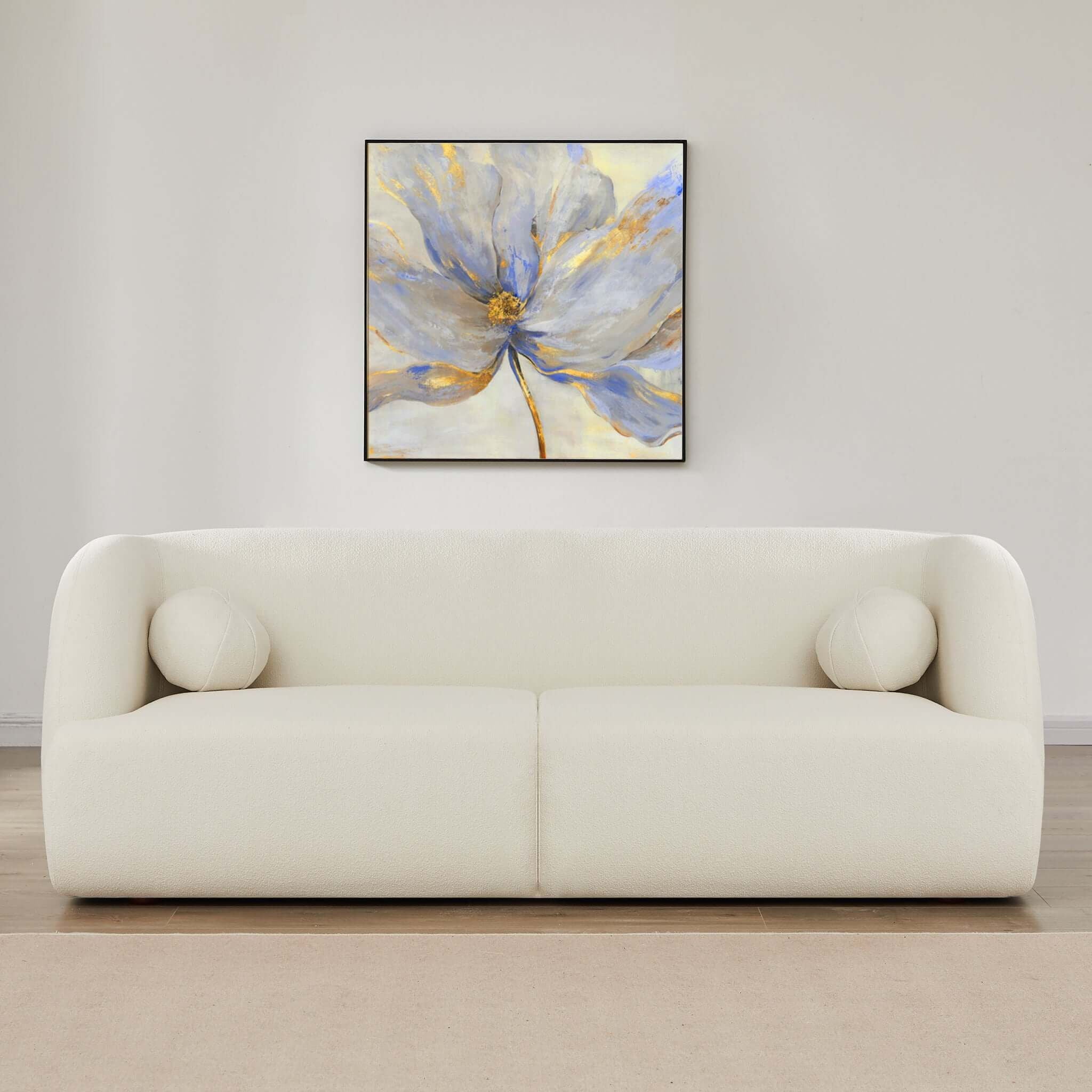Anna - French Boucle Sofa - Image 3