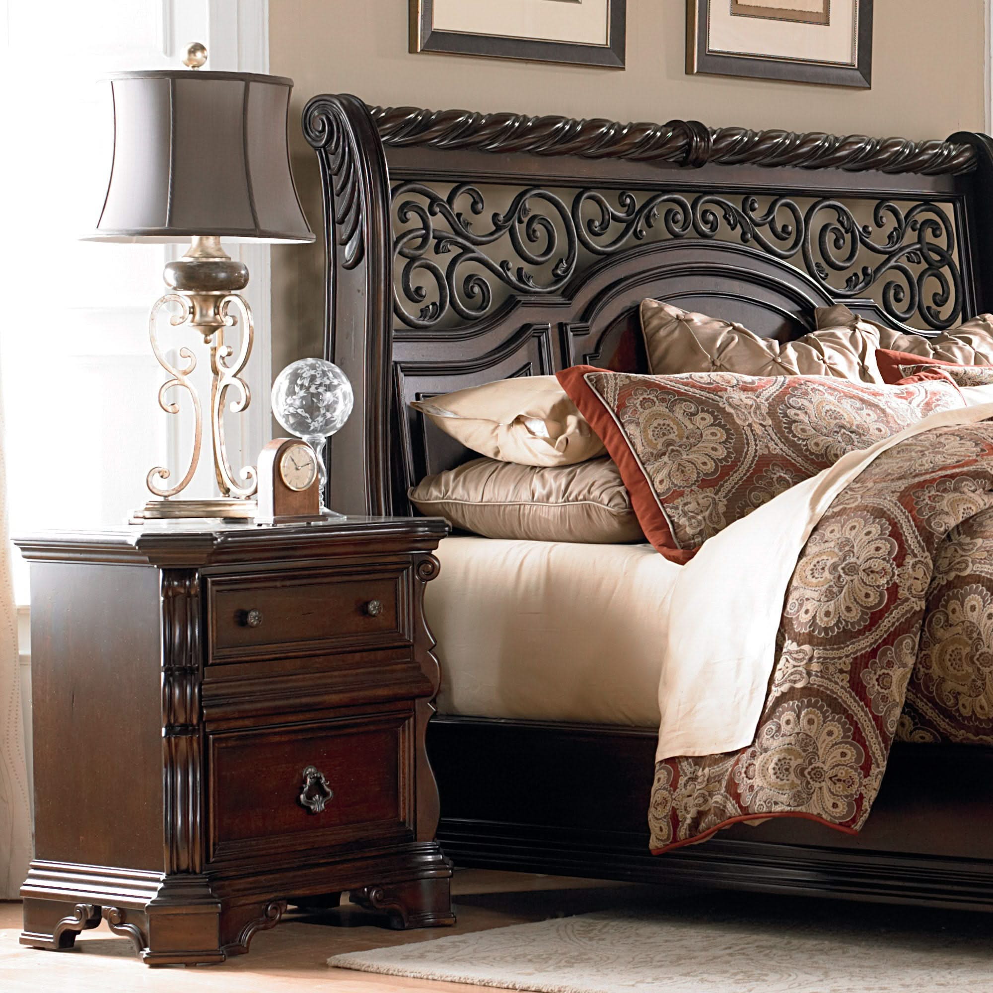 Arbor Place - Nightstand - Brownstone - Image 2
