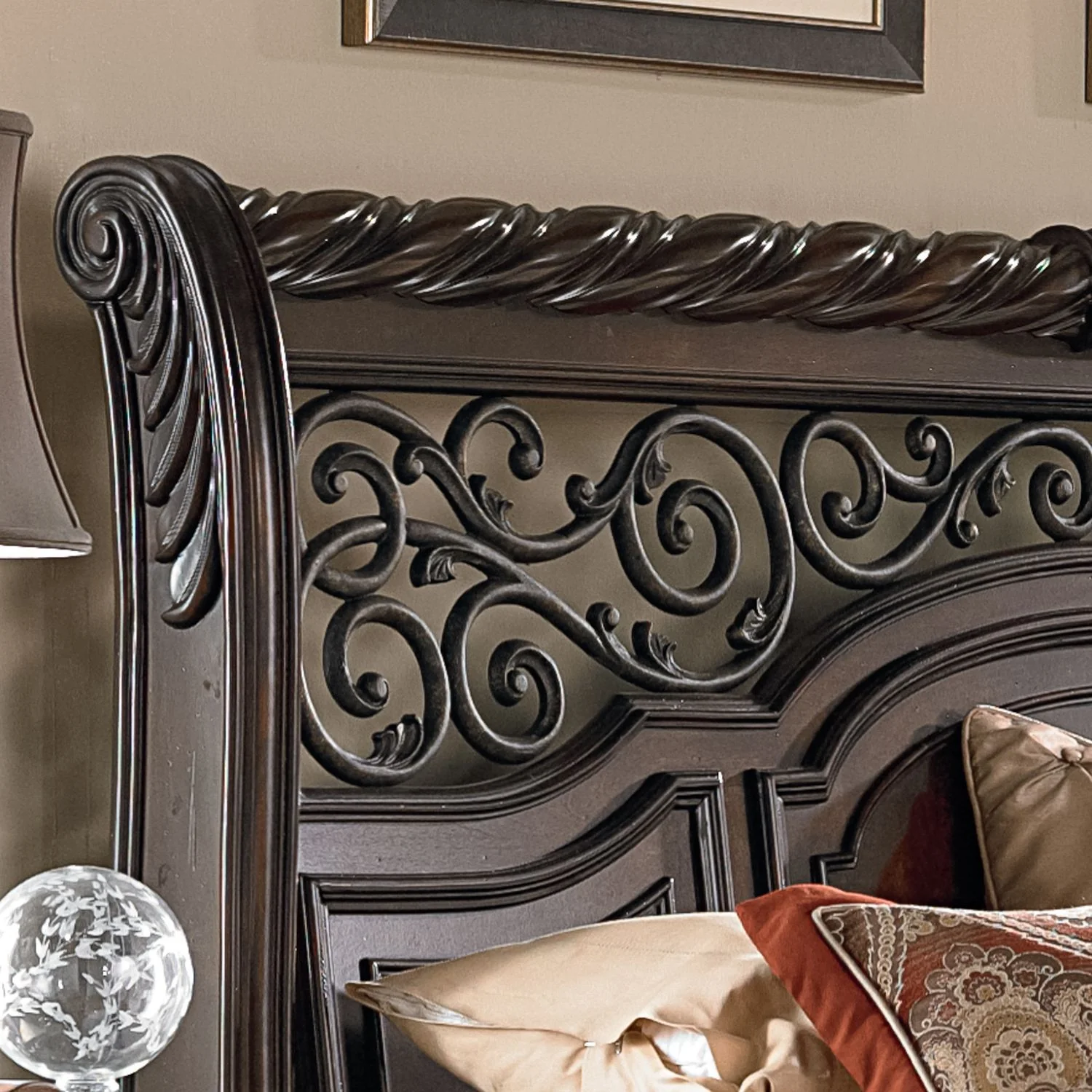 Arbor Place - Sleigh Headboard - Image 4