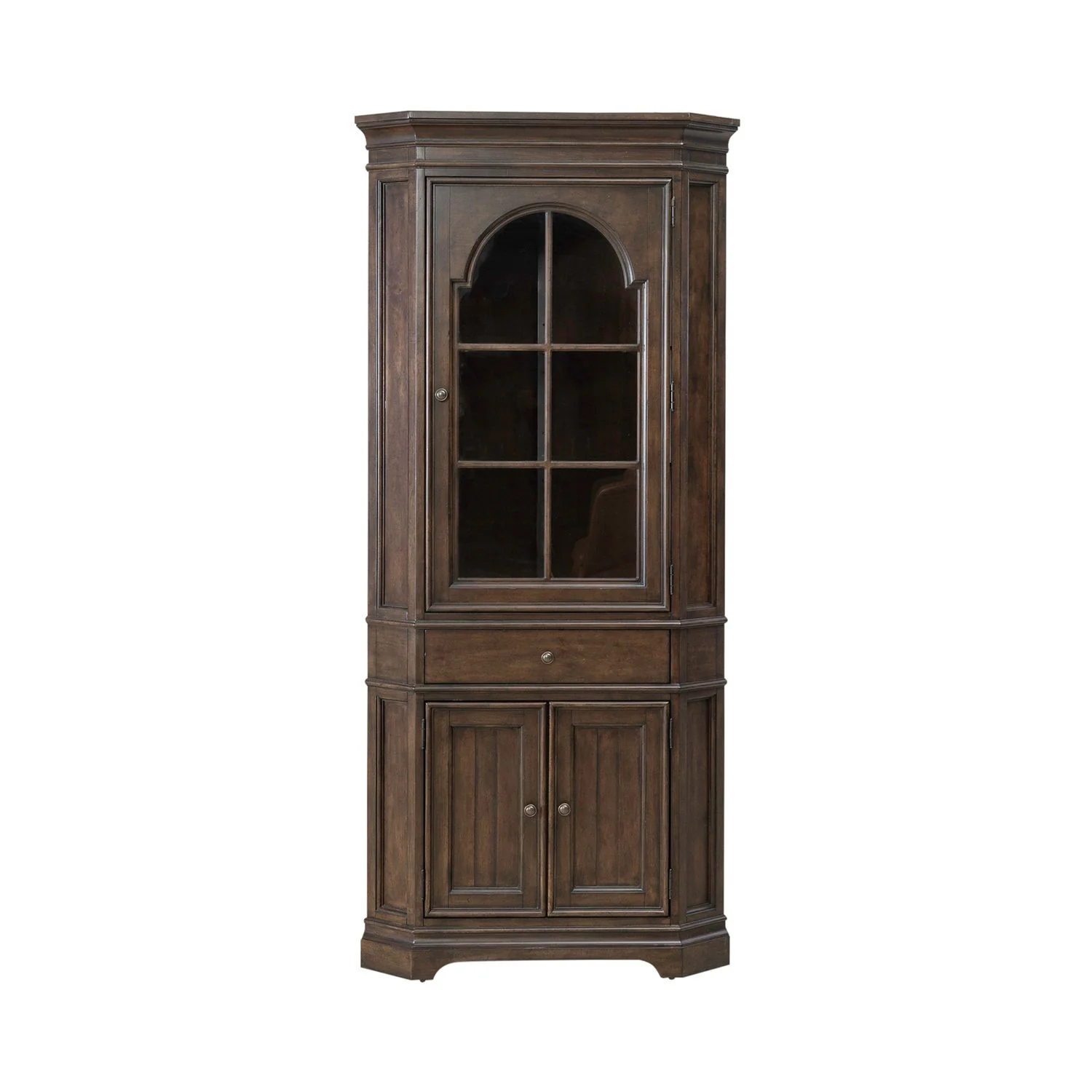 Arden Road - Corner Cabinet - Satin Cherry - Image 2