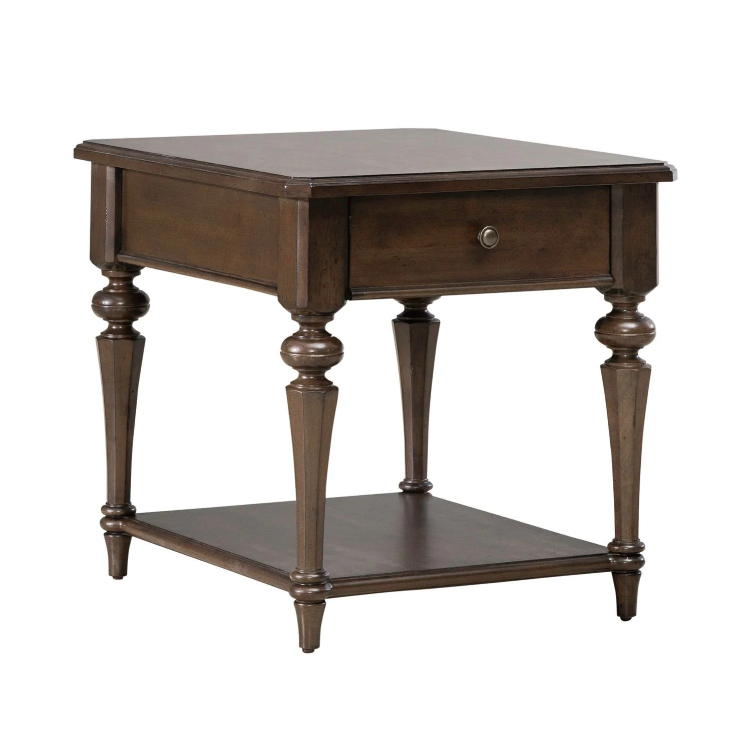 Arden Road - Drawer End Table - Satin Cherry - Image 4