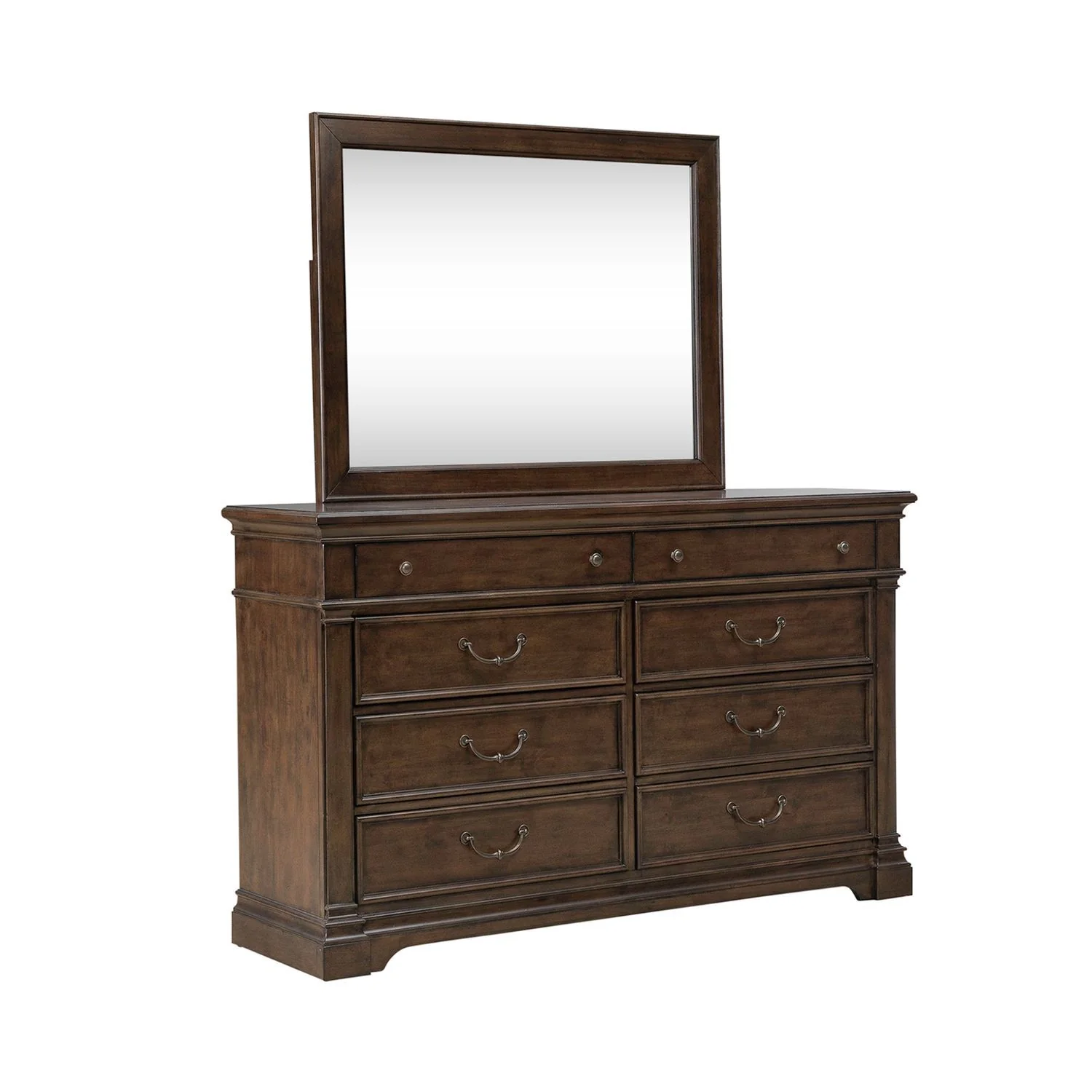 Arden Road - Dresser & Mirror - Satin Cherry - Image 3