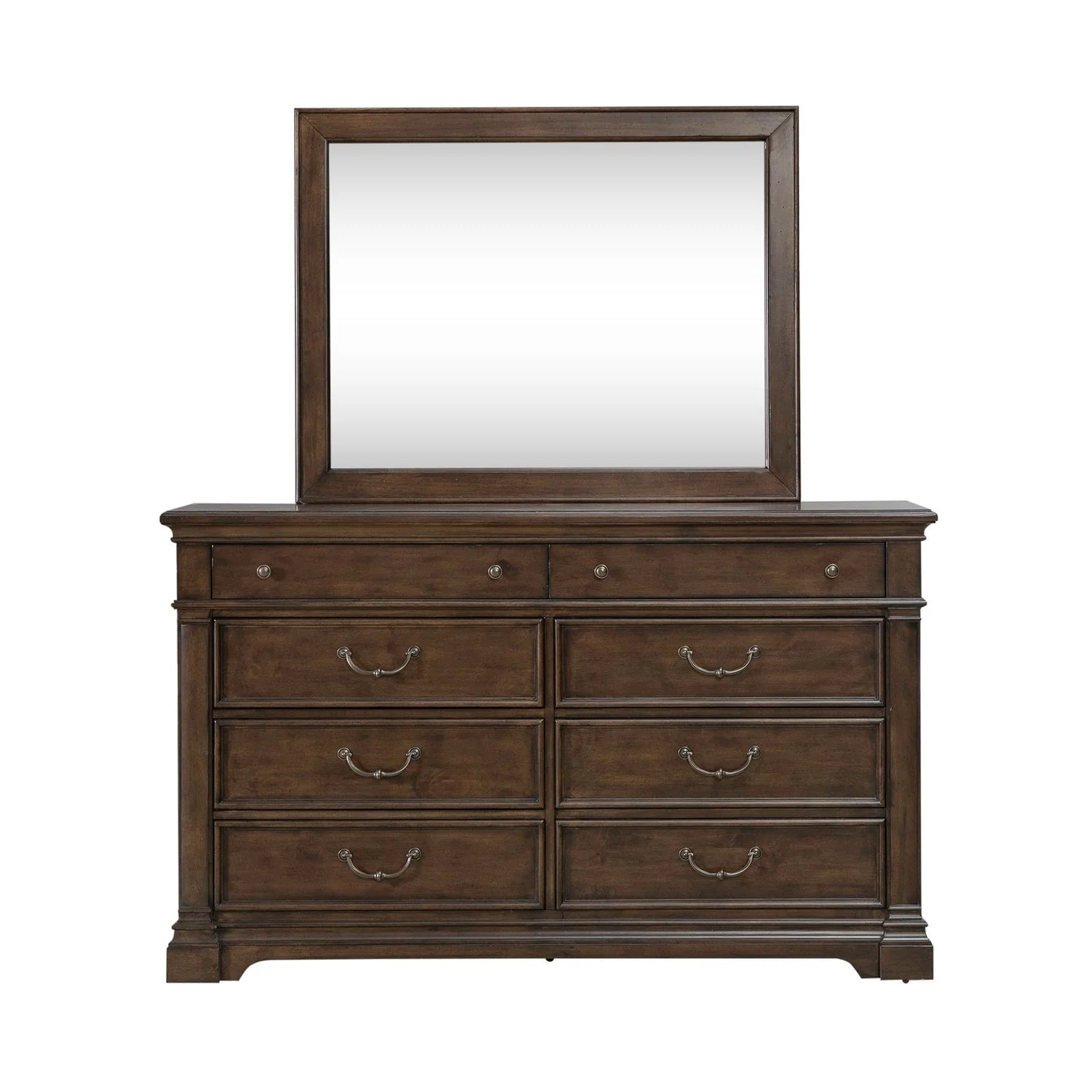 Arden Road - Dresser & Mirror - Satin Cherry - Image 4