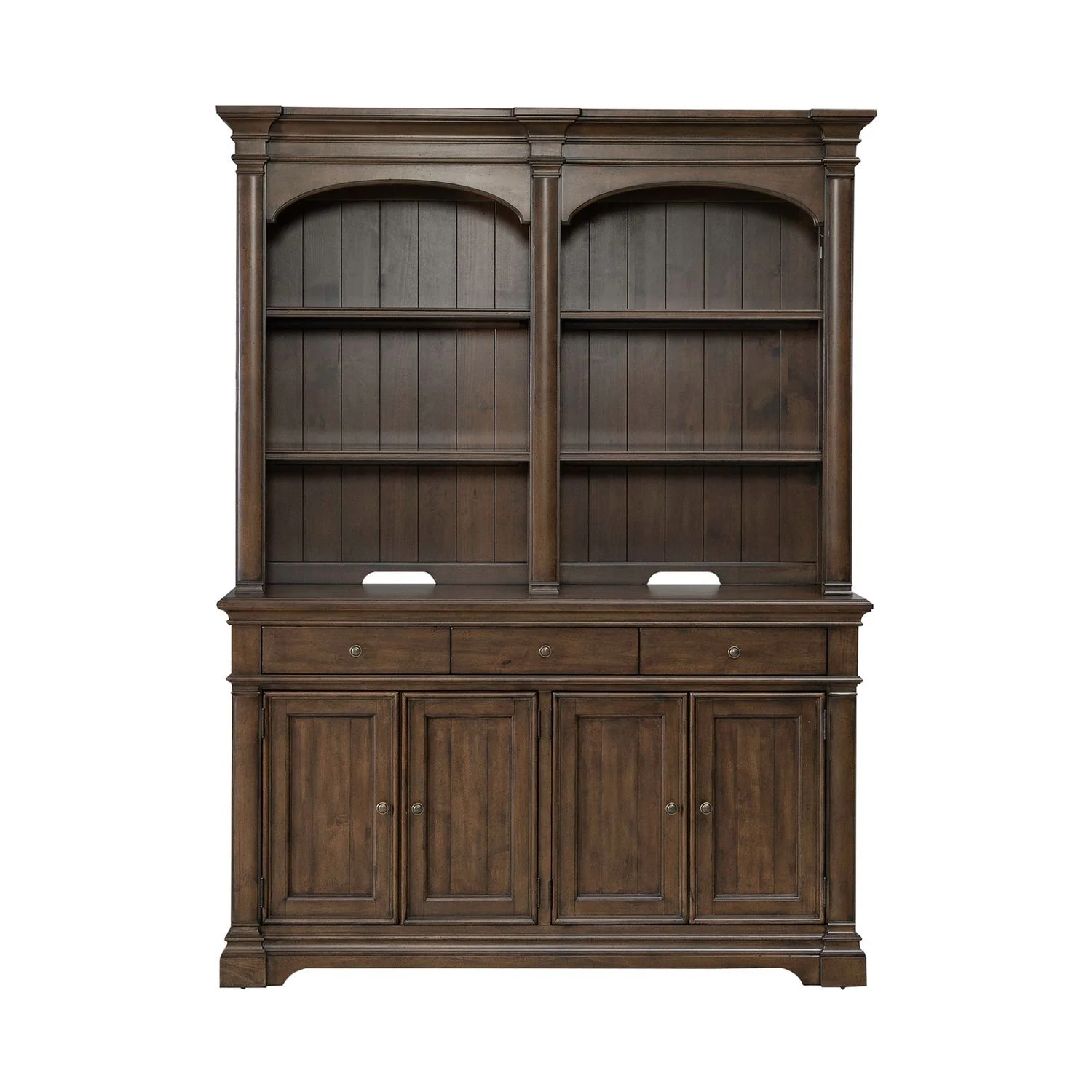 Arden Road - Hutch & Buffet - Satin Cherry - Image 4