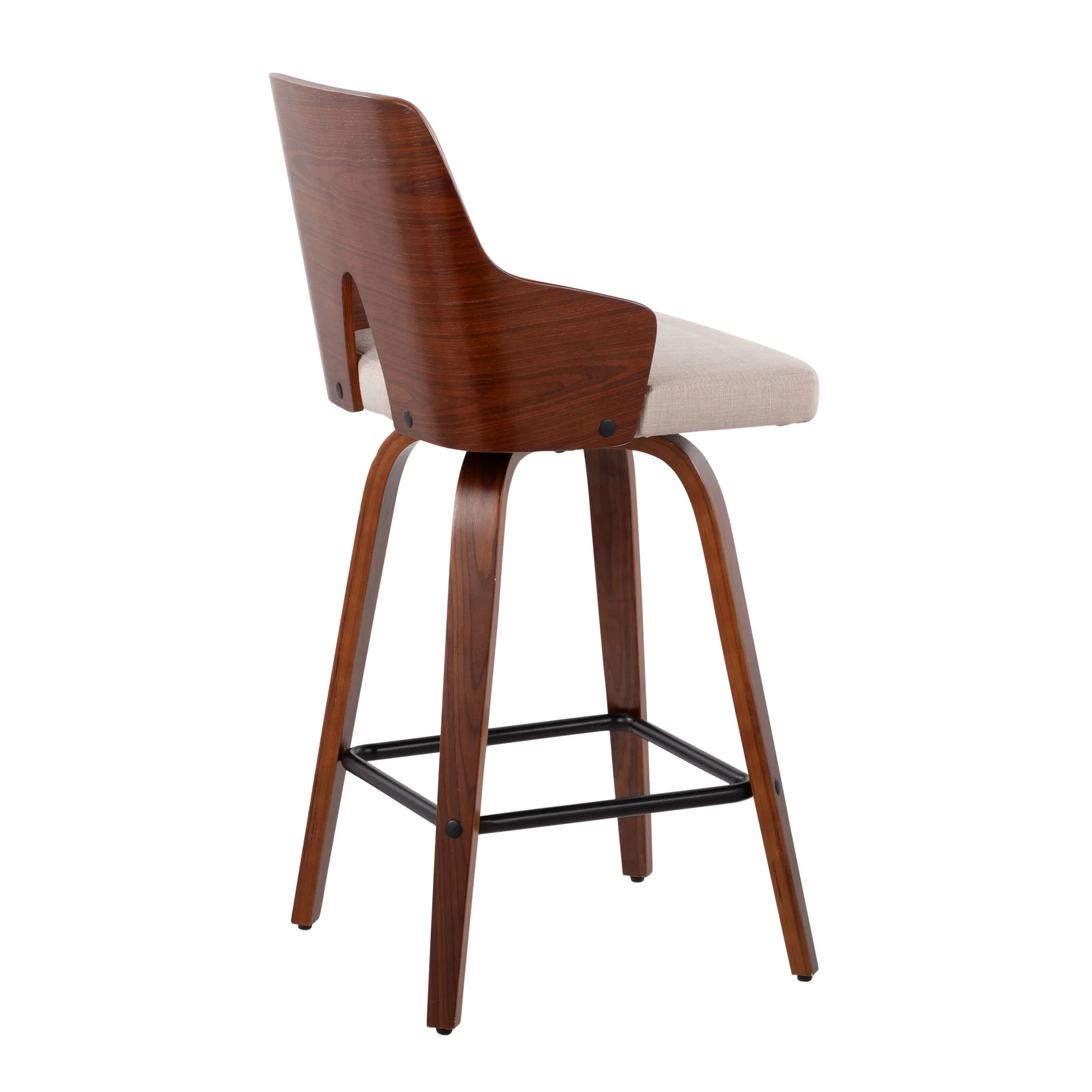 Ariana - Mid Century Modern Counter Stool (Set of 2) - Image 5