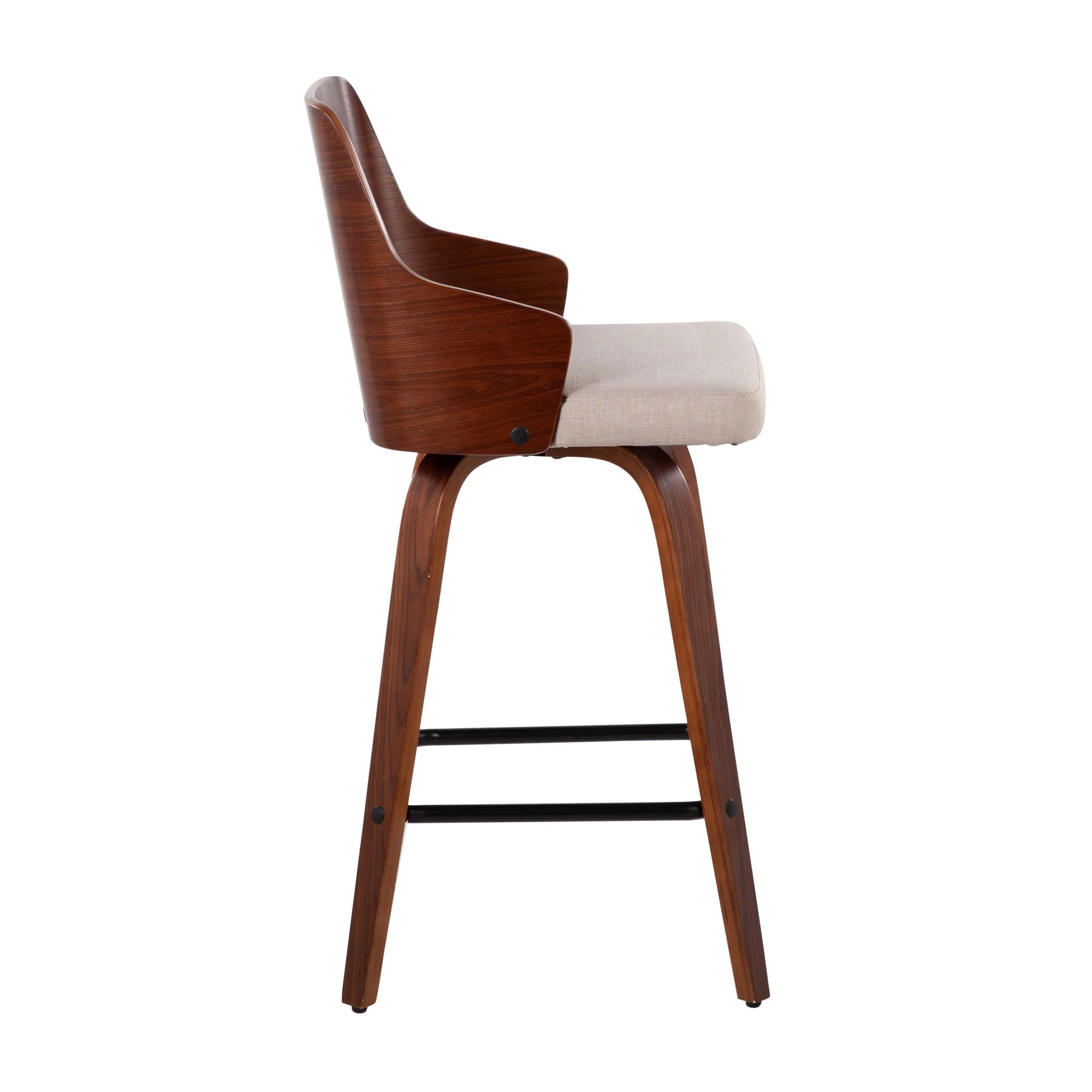 Ariana - Mid Century Modern Counter Stool (Set of 2) - Image 7