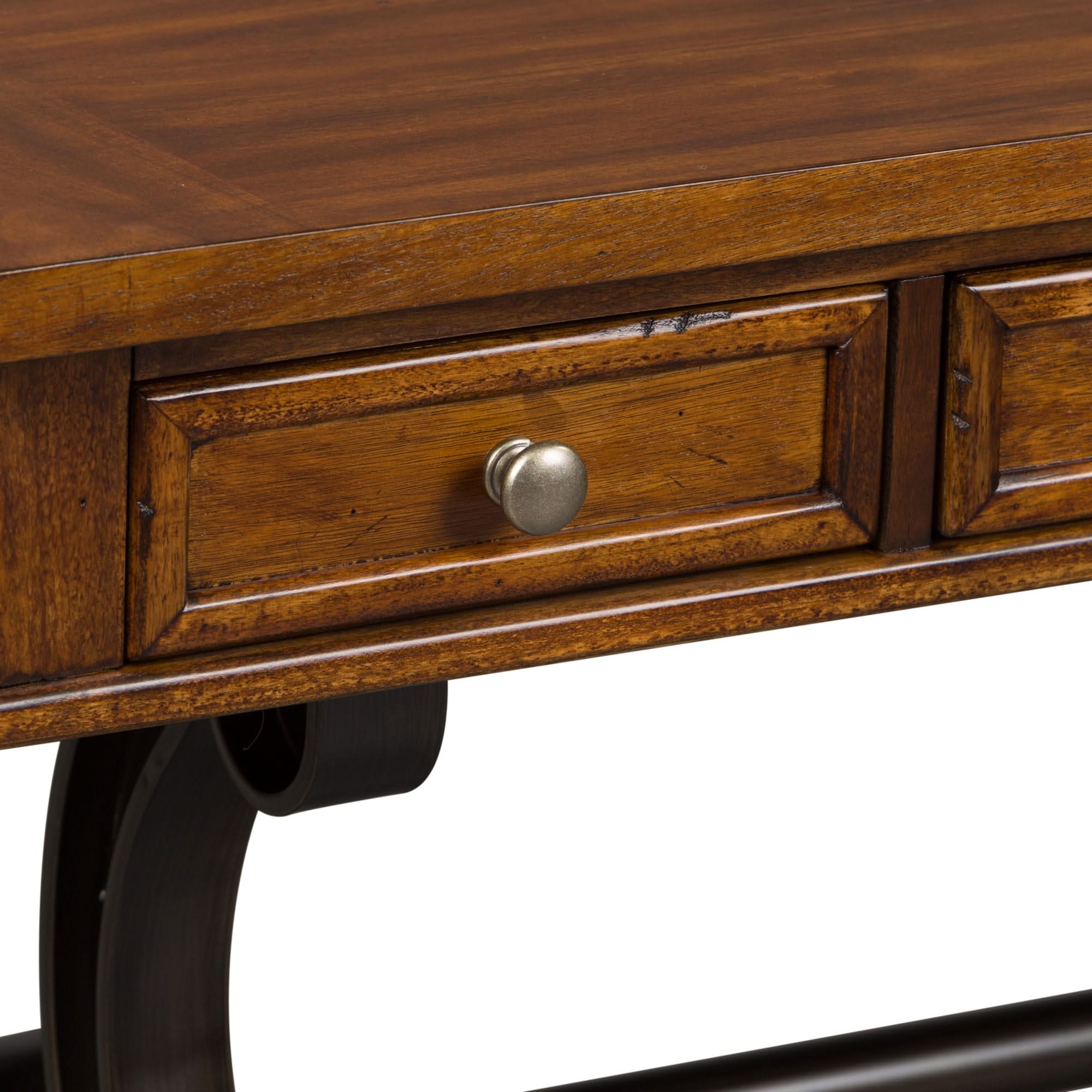 Arlington House - Writing Desk - Cobblestone Brown - Image 2