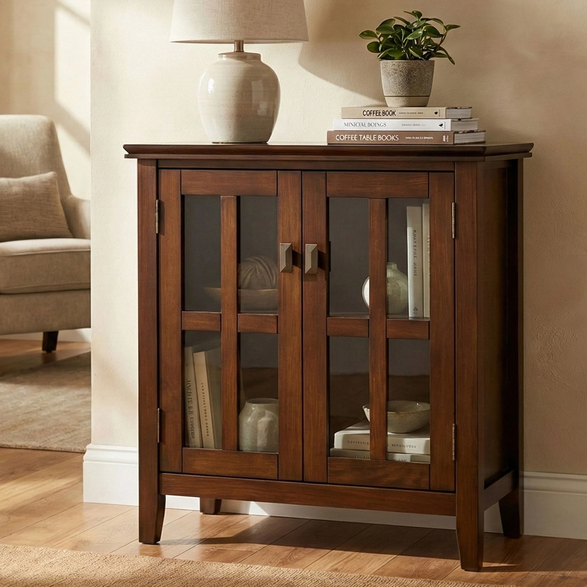 Artisan - Handcrafted Low Storage Cabinet - Image 17