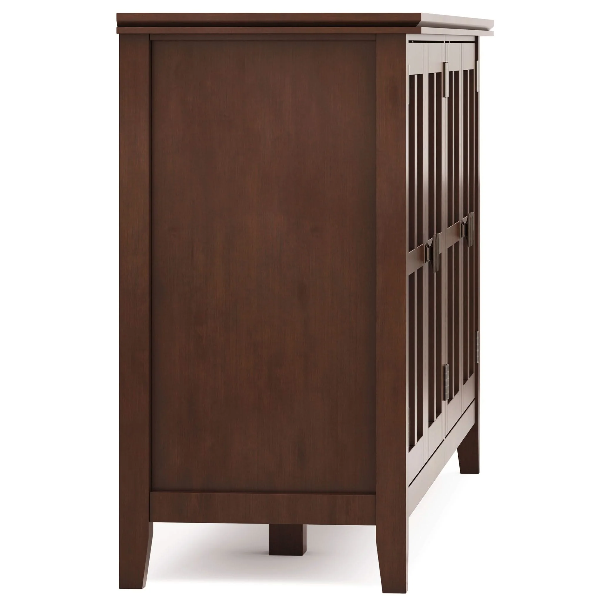 Artisan - Handcrafted Wide 4 Door Storage Cabinet - Image 6
