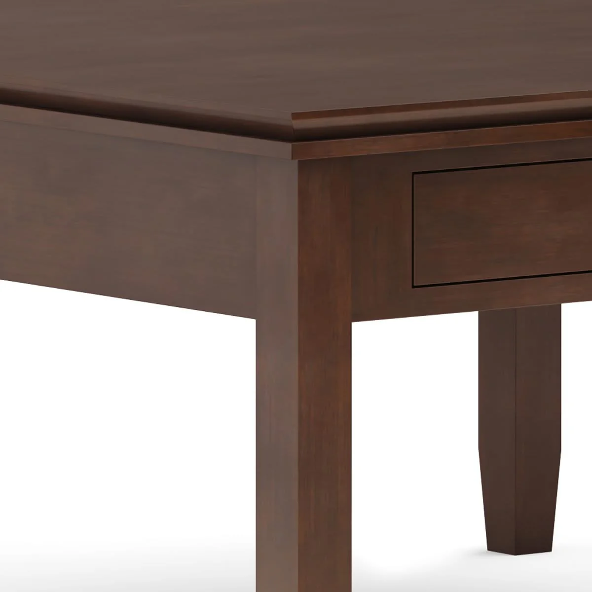 Artisan - Square Coffee Table - Russet Brown - Image 4