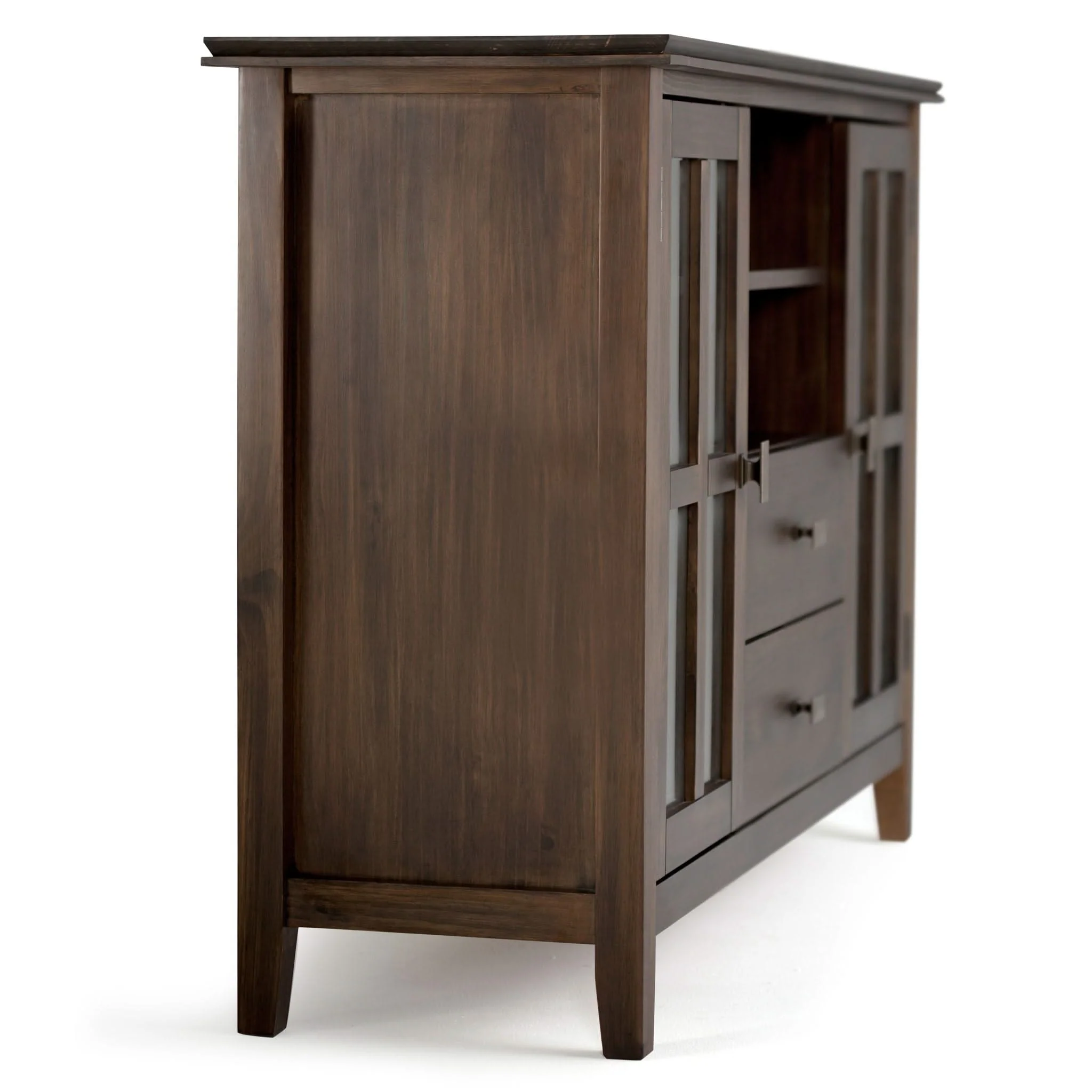 Artisan - Tall TV Media Stand - Natural Aged Brown - Image 3