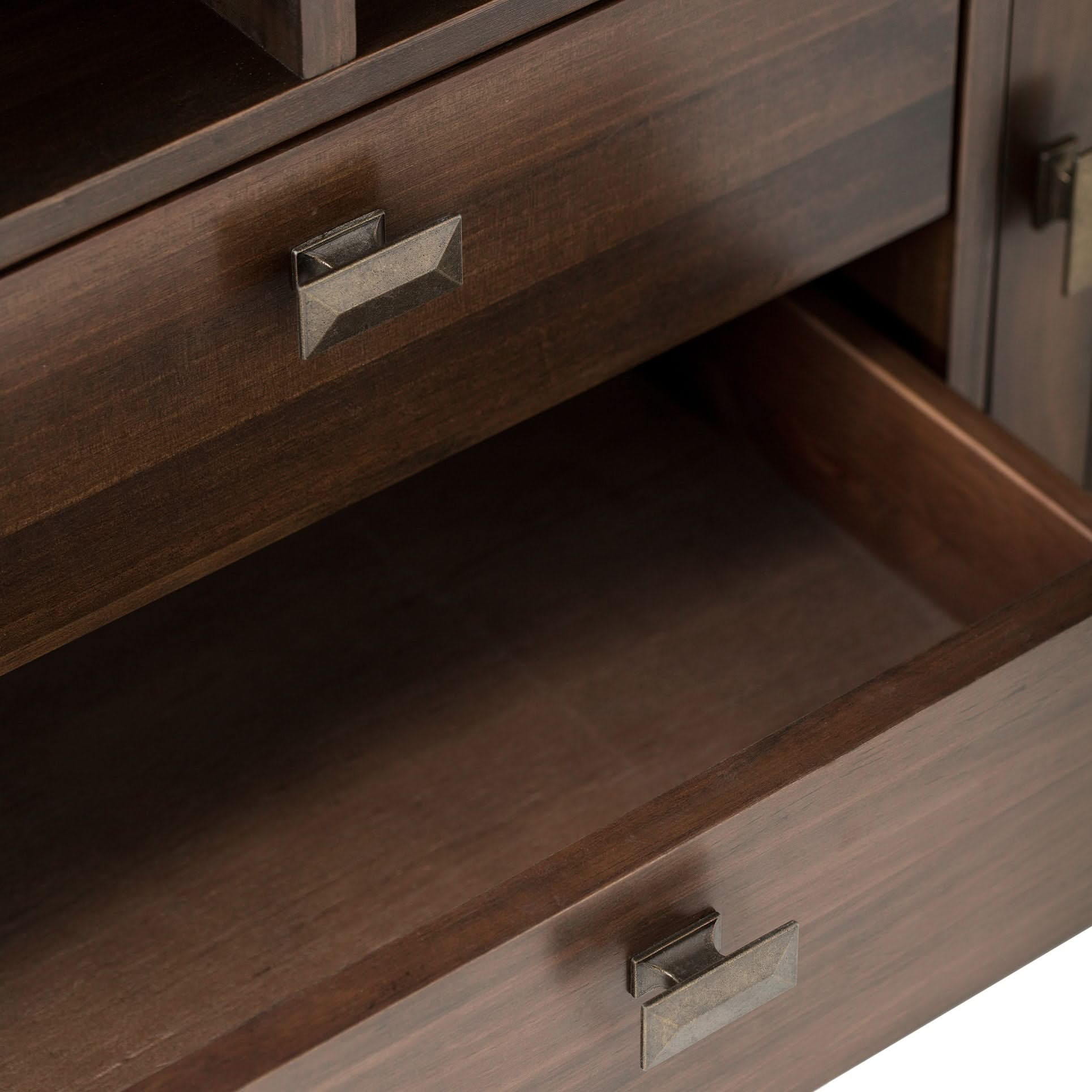 Artisan - TV Media Stand - Natural Aged Brown - Image 4