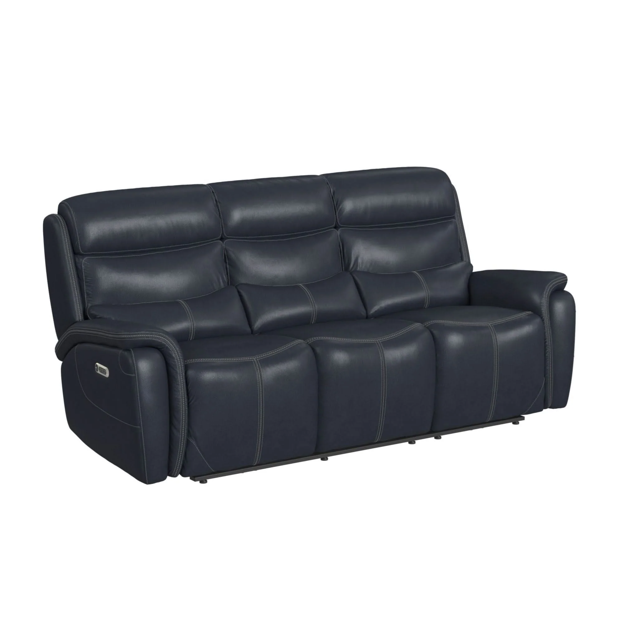 Aruba - 2 Piece Living Room Set (Sofa & Loveseat) - Pebble Navy - Image 2