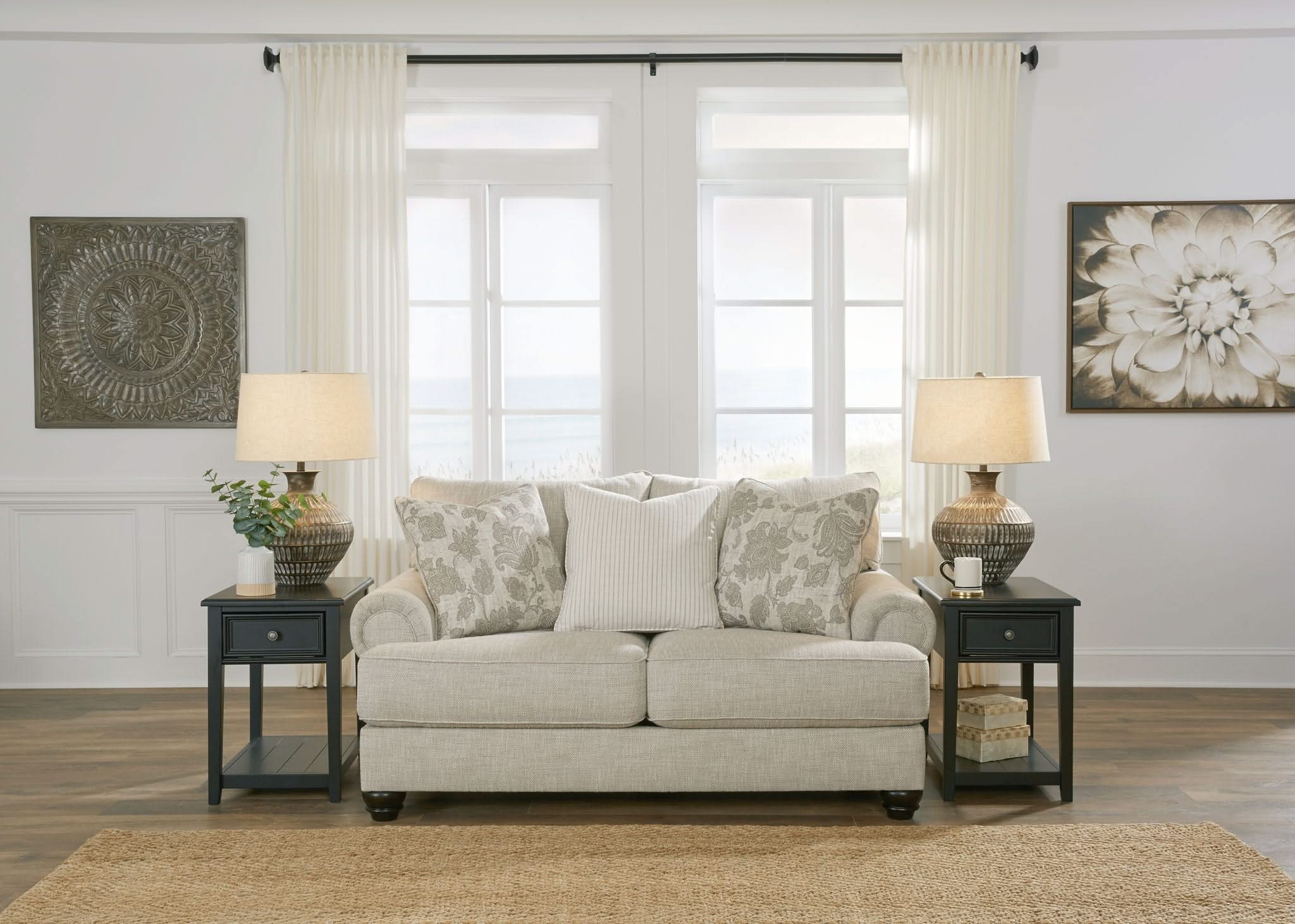 Asanti - Loveseat - Fog - Image 3