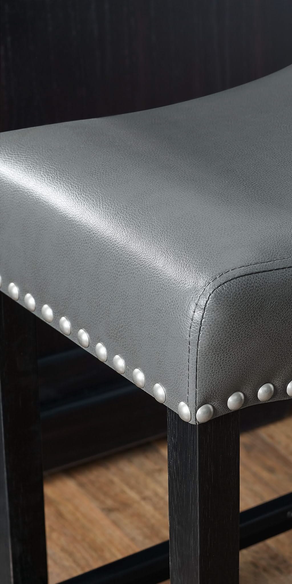 Aspen - Counter Stool (Set of 2) - Dark Gray - Image 4