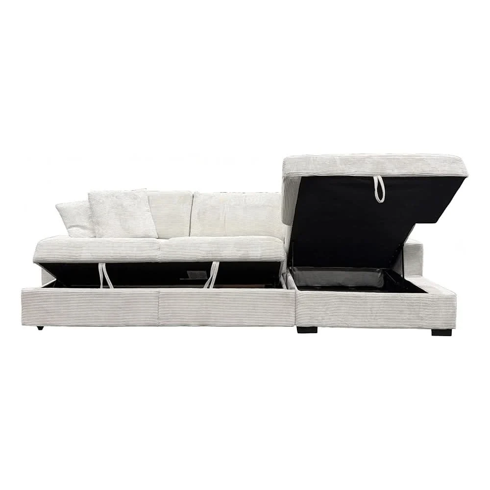 Aspen Stone 2PC Sectional with Chaise & Deep Plush Comfort Seating - Image 5