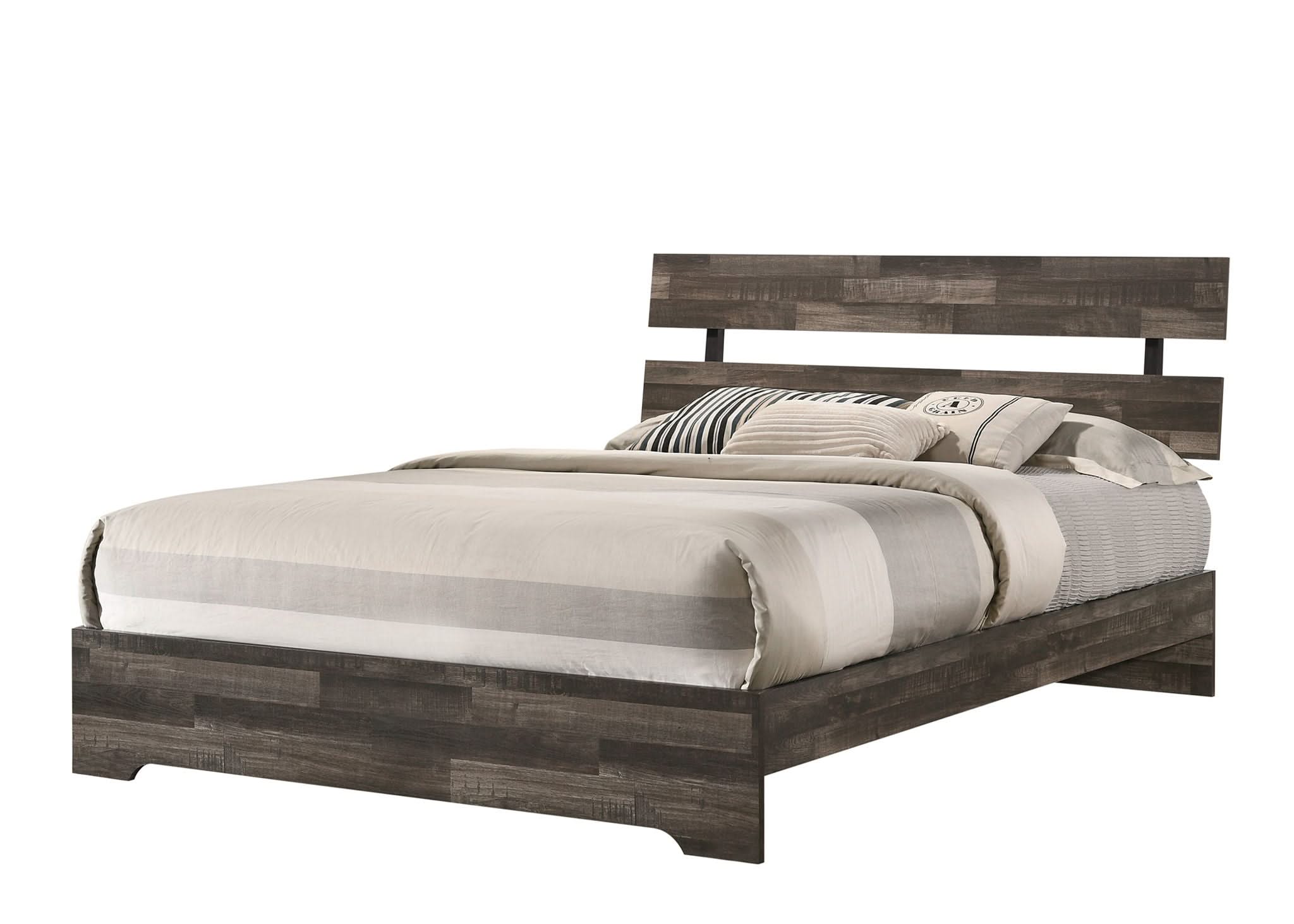 Atticus - Full 4 Piece Bedroom Set - Brown - Image 2