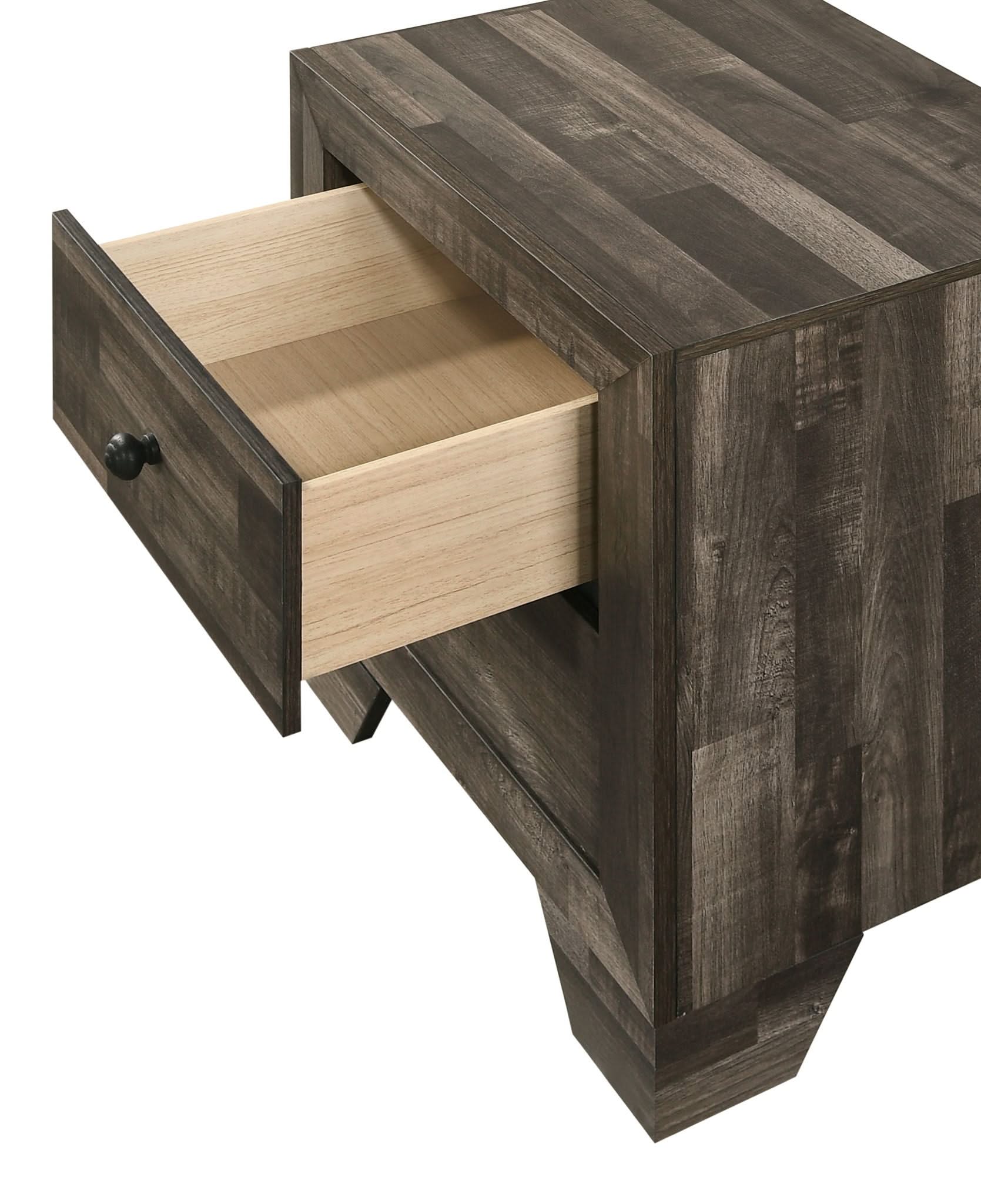 Atticus - Twin 4 Piece Bedroom Set - Brown - Image 2