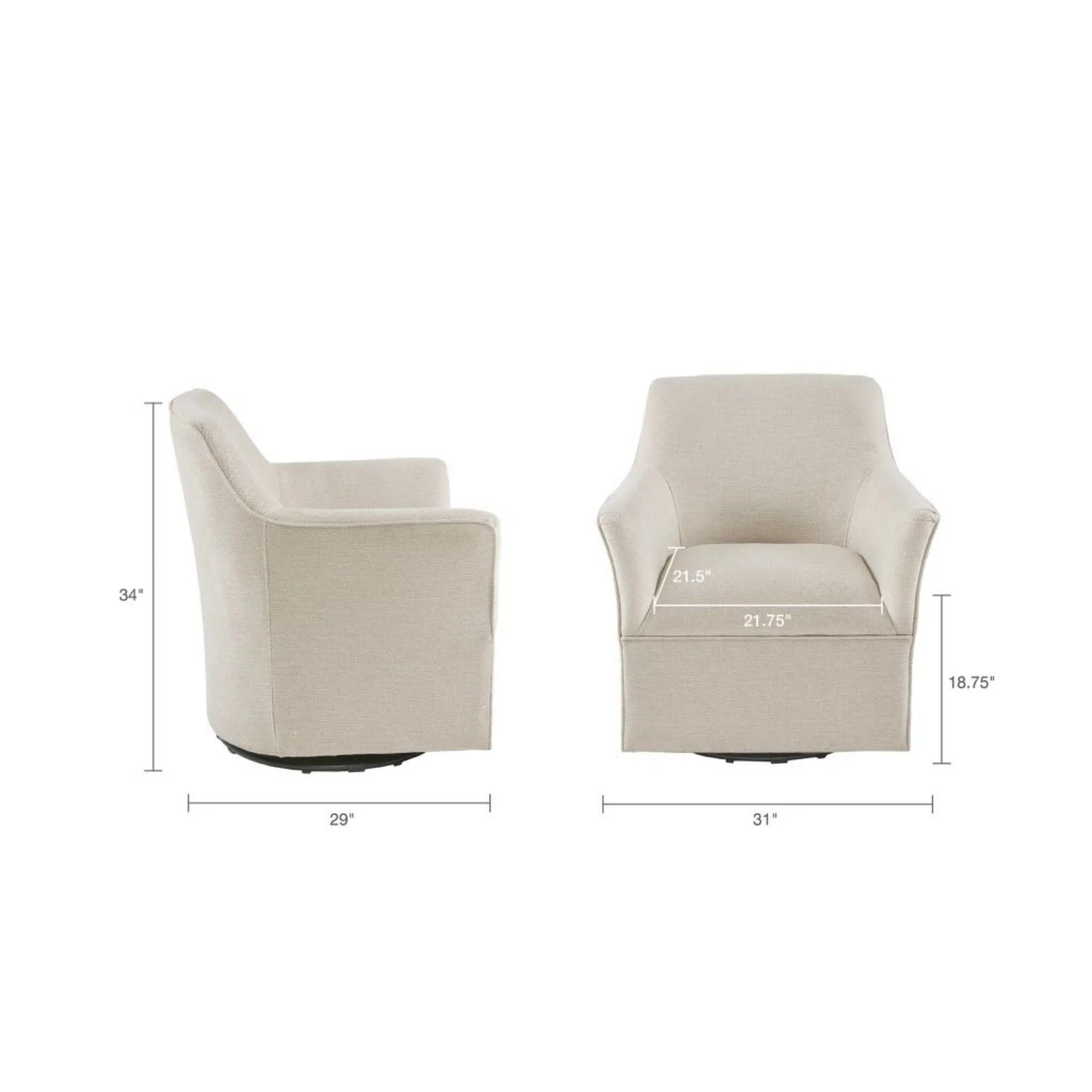 Augustine - Swivel Glider Chair - Image 3