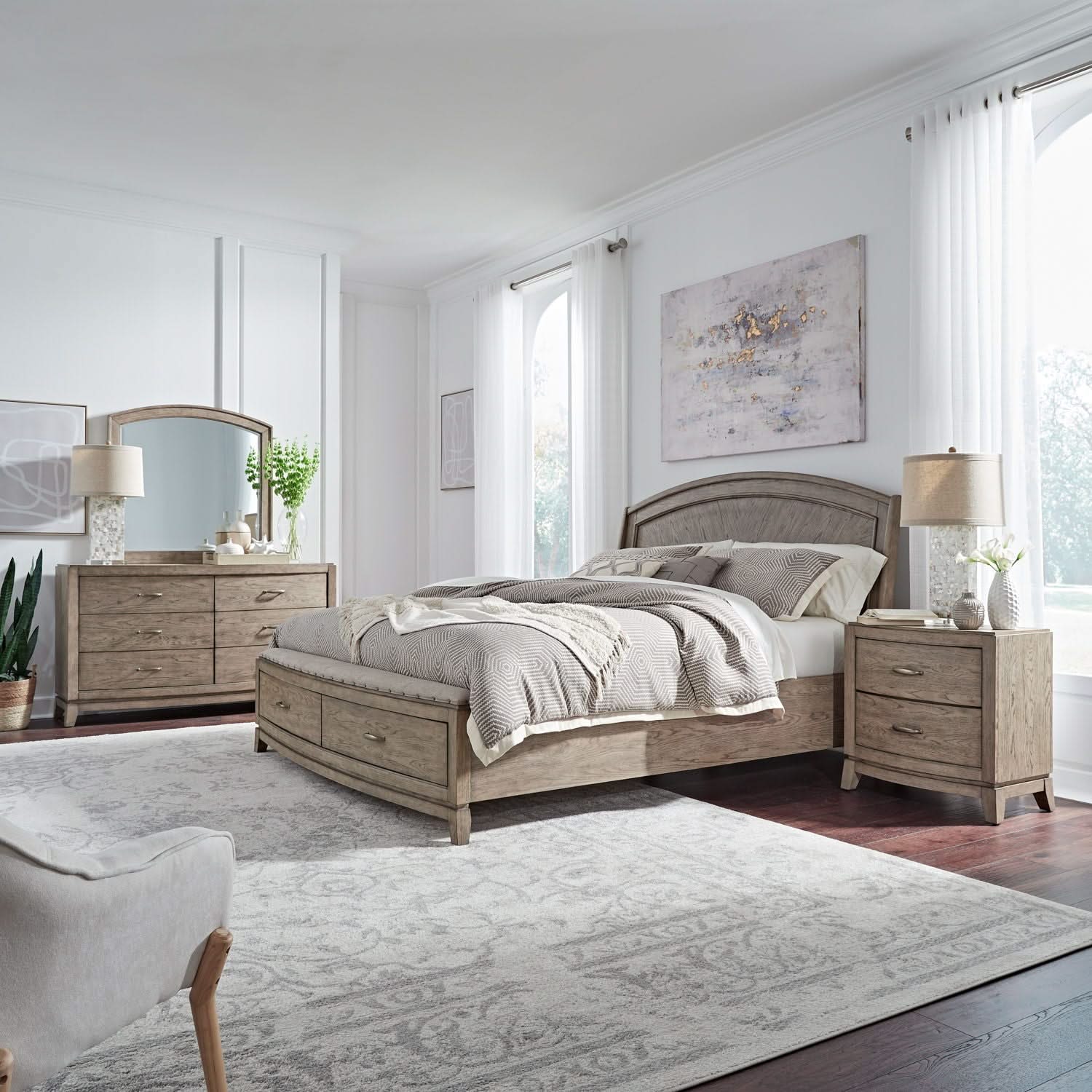 Avalon - Panel Bedroom Set - Image 2