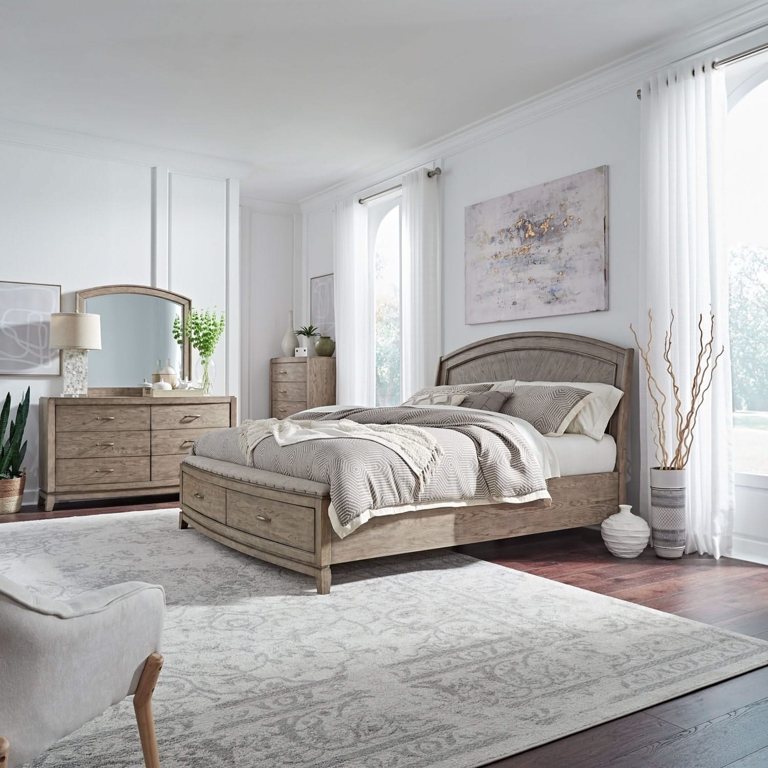 Avalon - Panel Bedroom Set - Image 4
