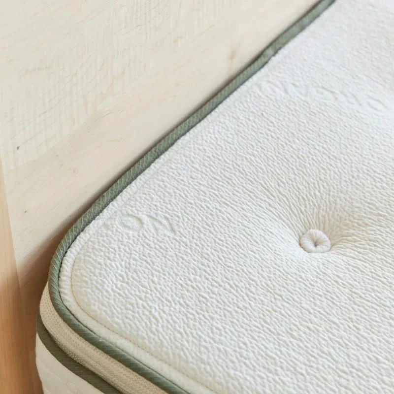 Avocado Green Plush 13" Pillow Top Innerspring Mattress Organic Cotton Latex - Image 8