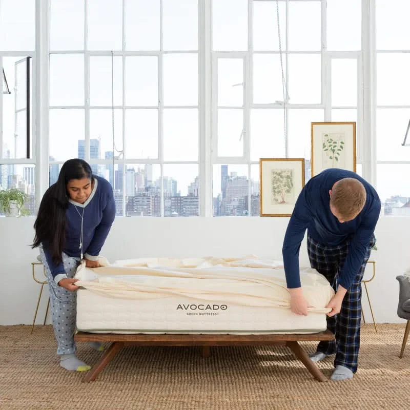 Avocado Green Waterproof Mattress Protector - Image 3
