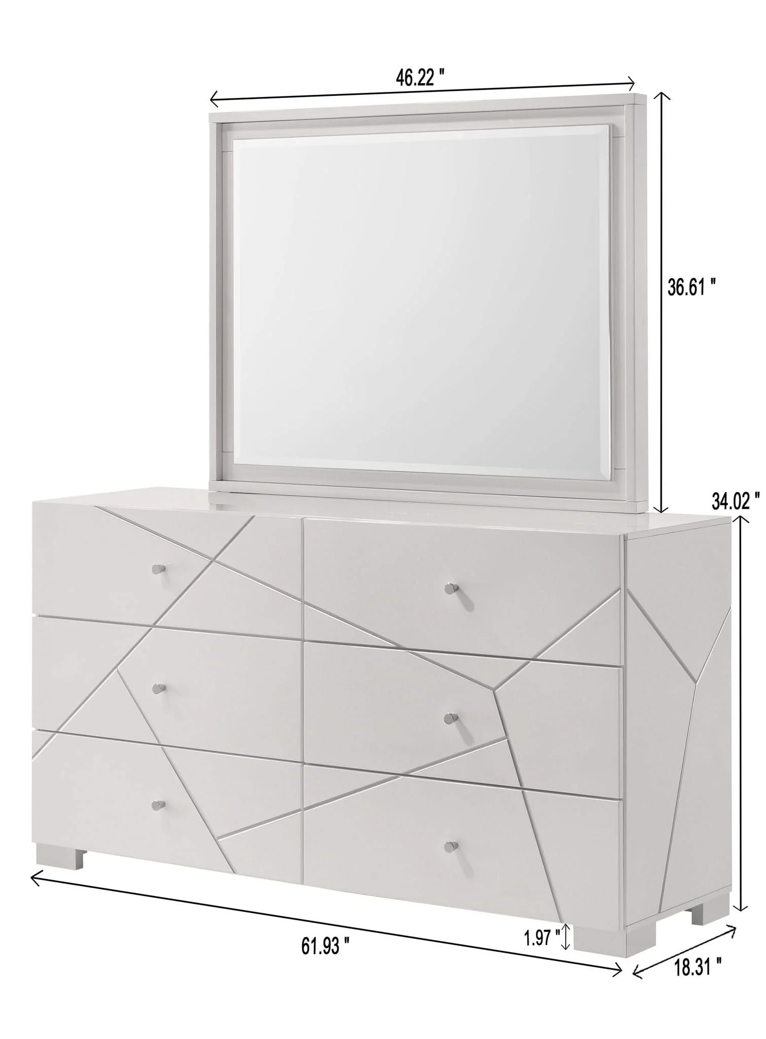 Ayla - Dresser - White - Image 4